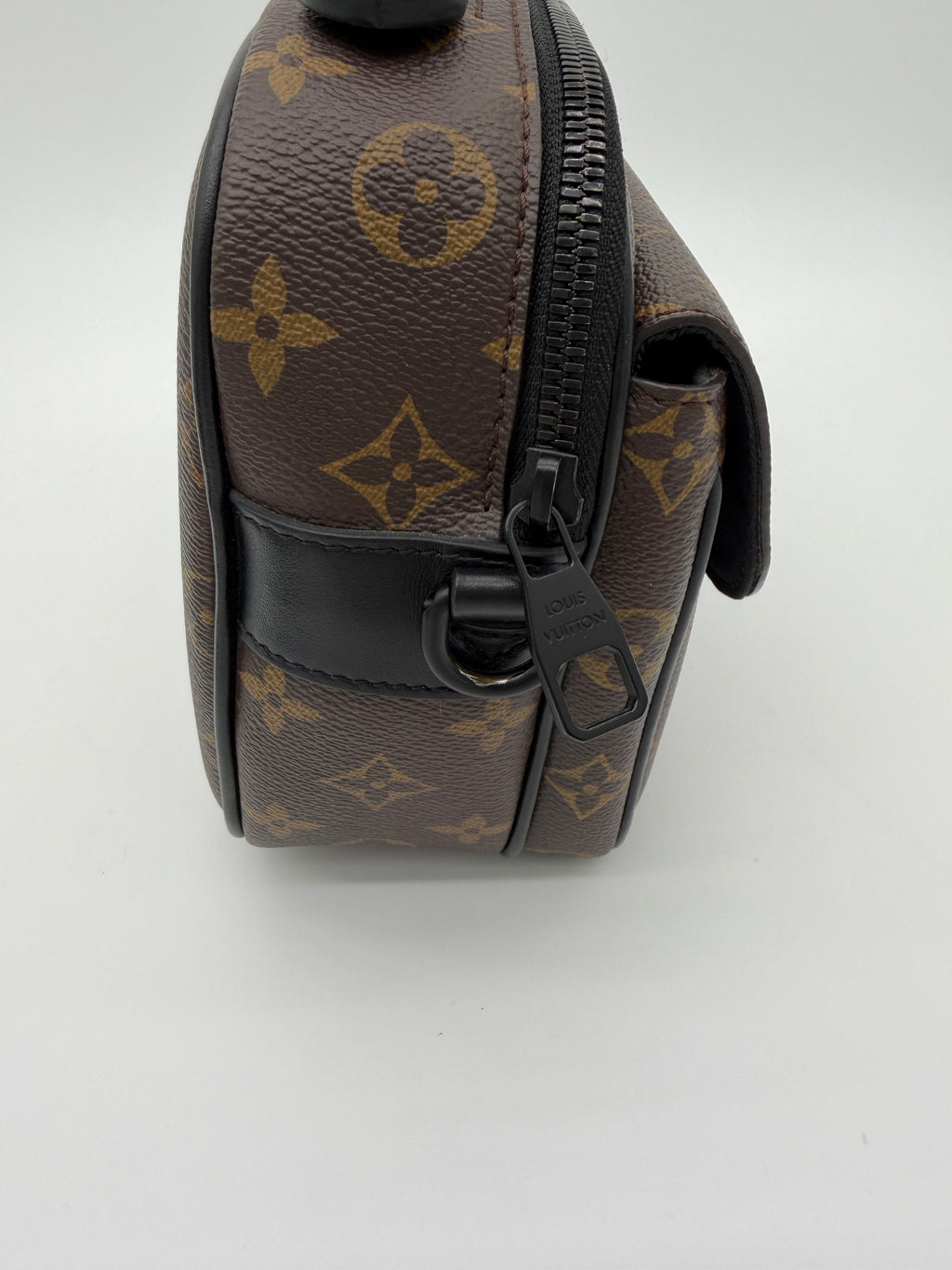 Louis Vuitton Monogram Macassar S-Lock Messenger Bag