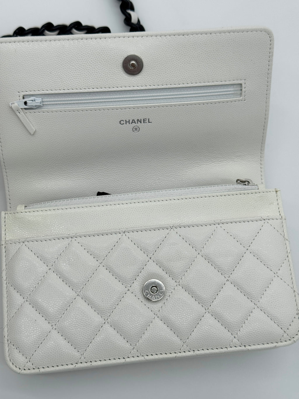 Chanel My Everything Caviar Quilted Wallet on Chain