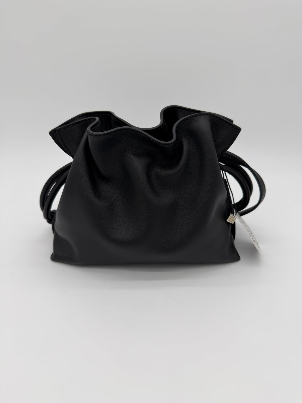 Loewe Flamenco Black Mini Clutch Bag