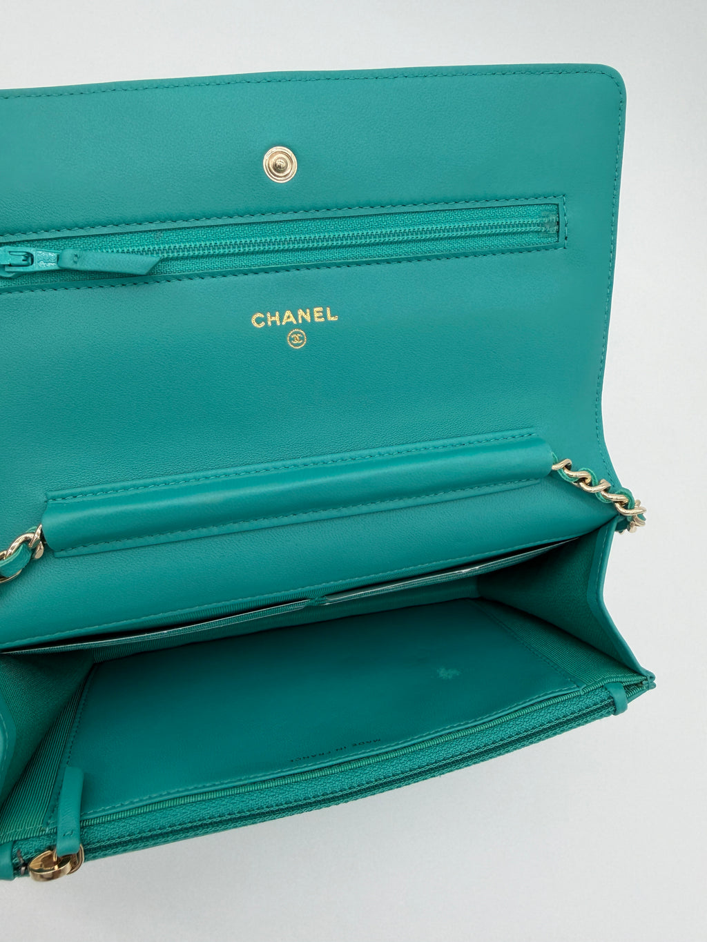 Chanel Lambskin Wallet on Chain