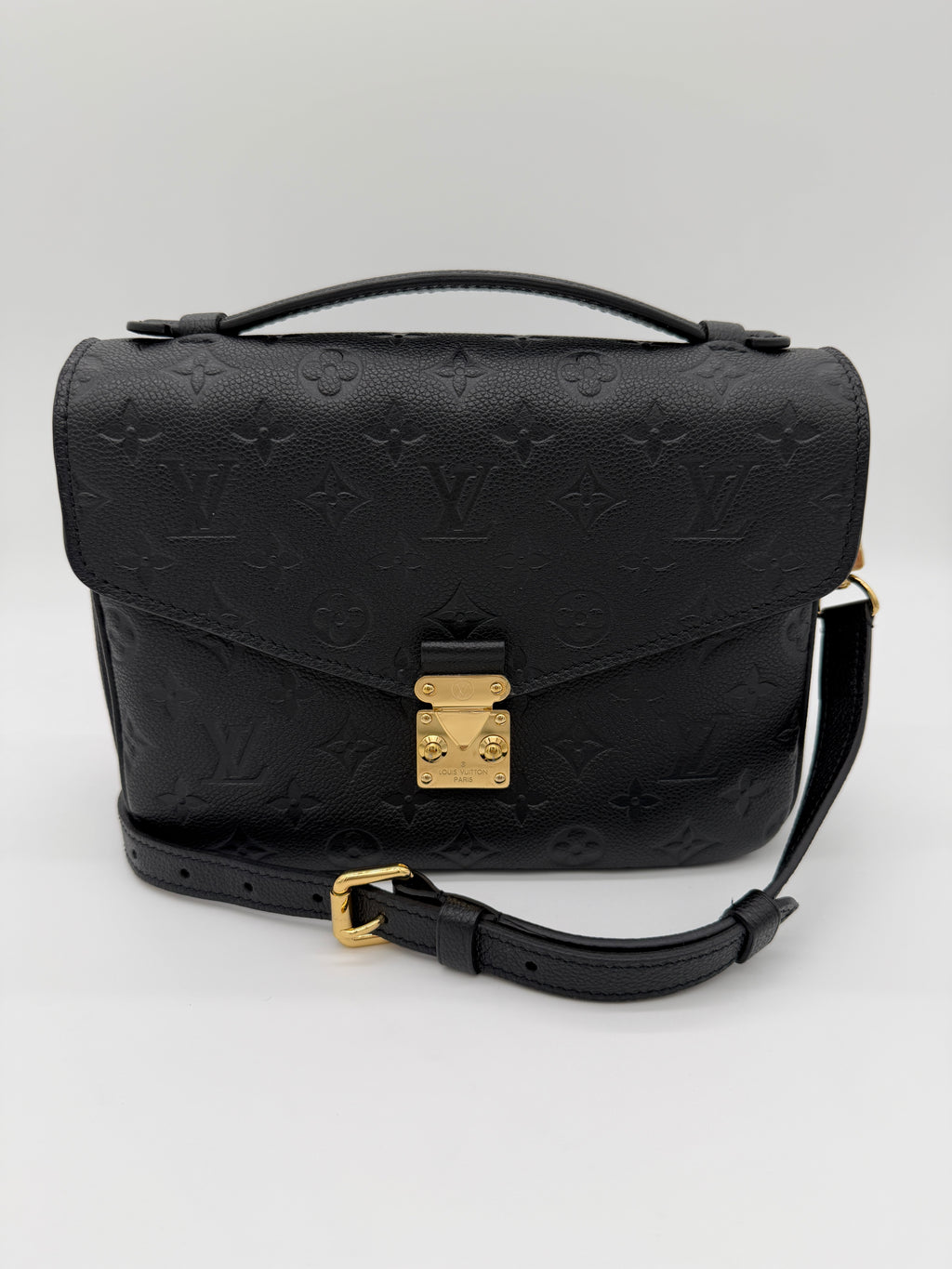 Louis Vuitton Pochette Metis Black Empreinte