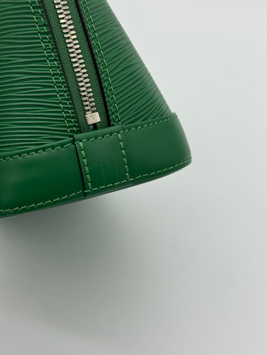 Louis Vuitton Alma BB Epi Borneo Green