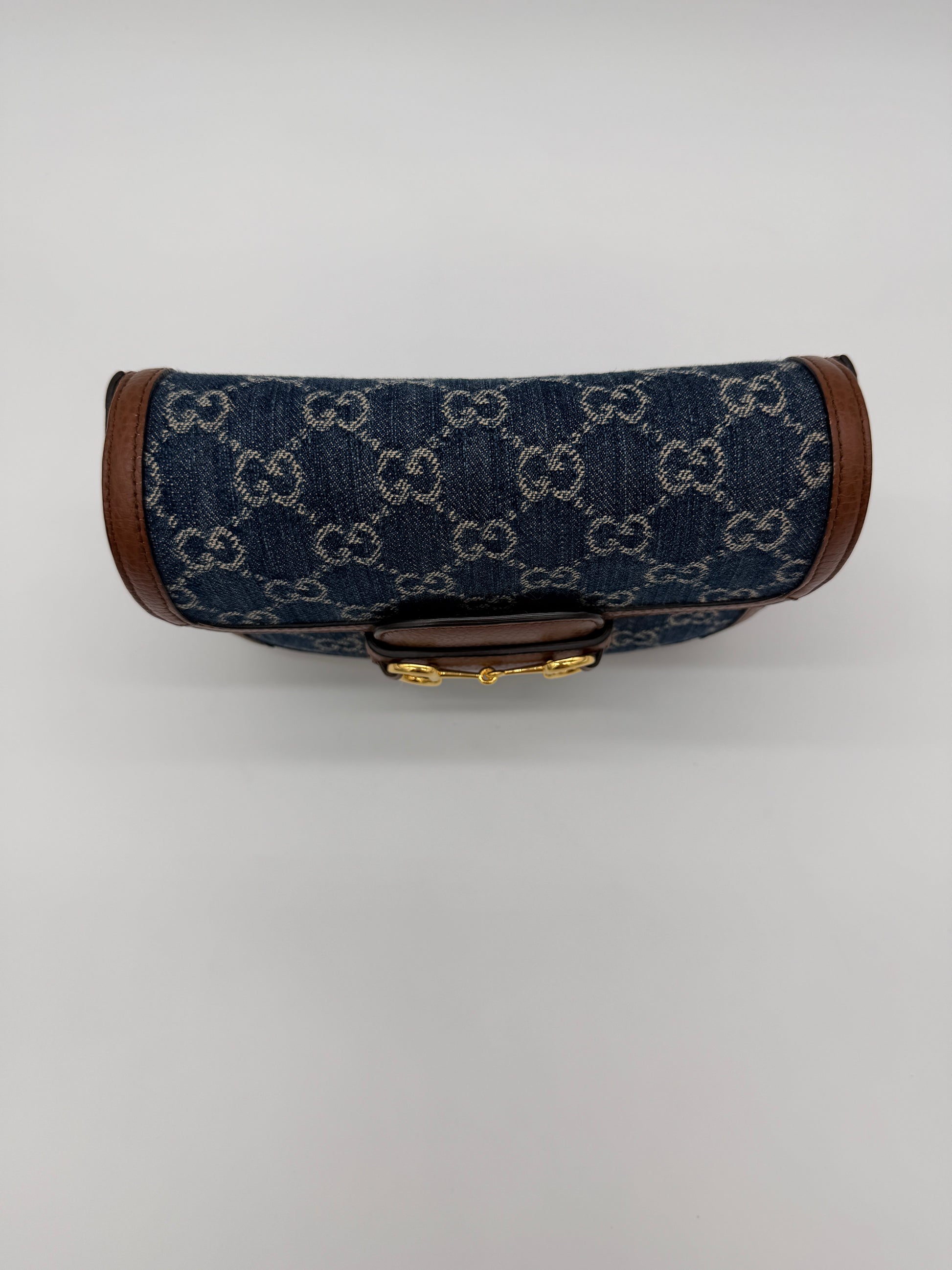 Gucci Denim Horsebit Mini