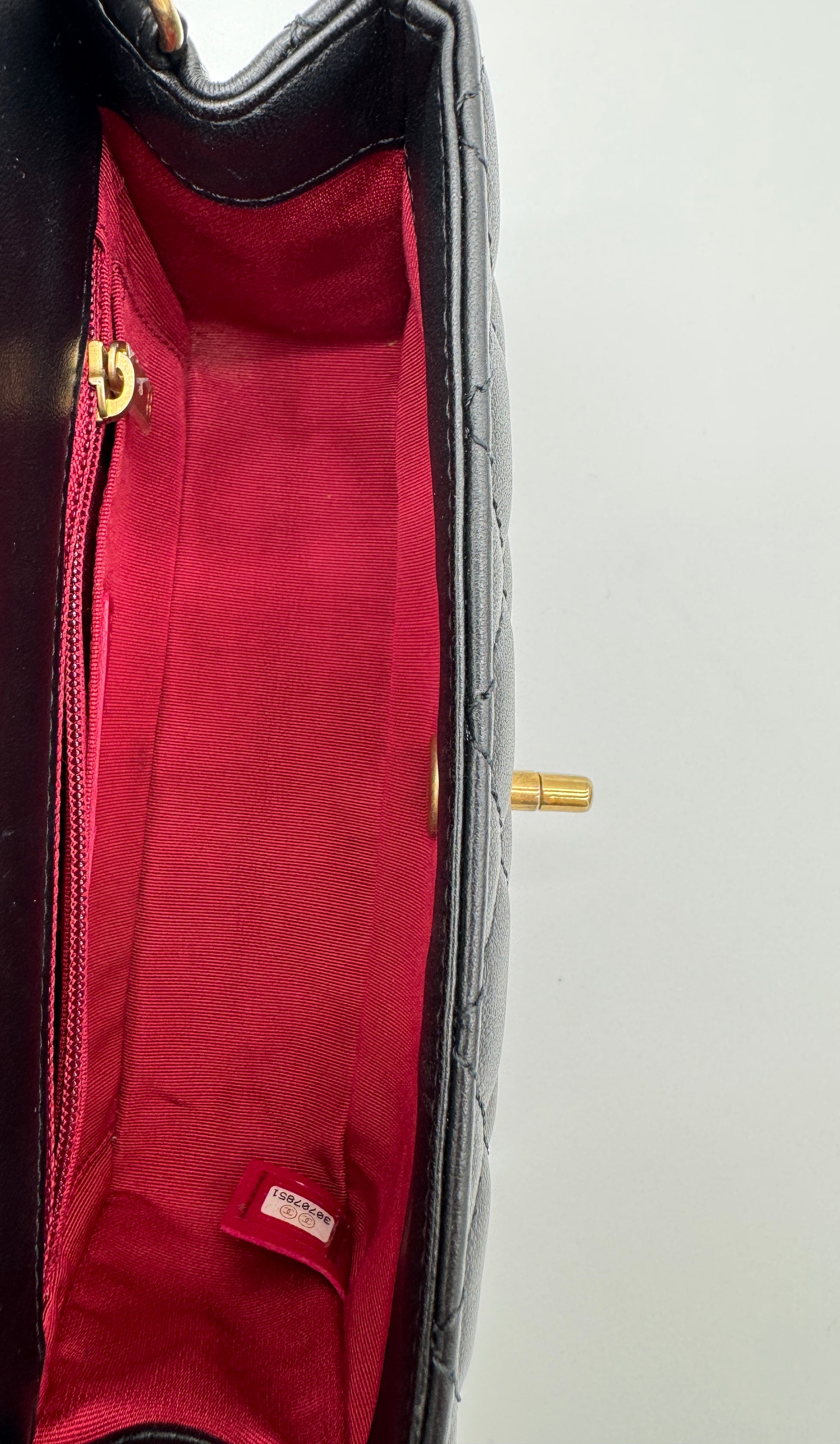 Chanel Lambskin Mini Romance Flap Bag