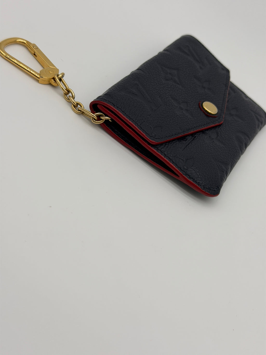 Louis Vuitton Marine Rouge Empreinte Key Pouch