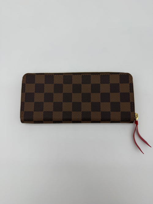 Louis Vuitton Damier Ebene Clemence Wallet