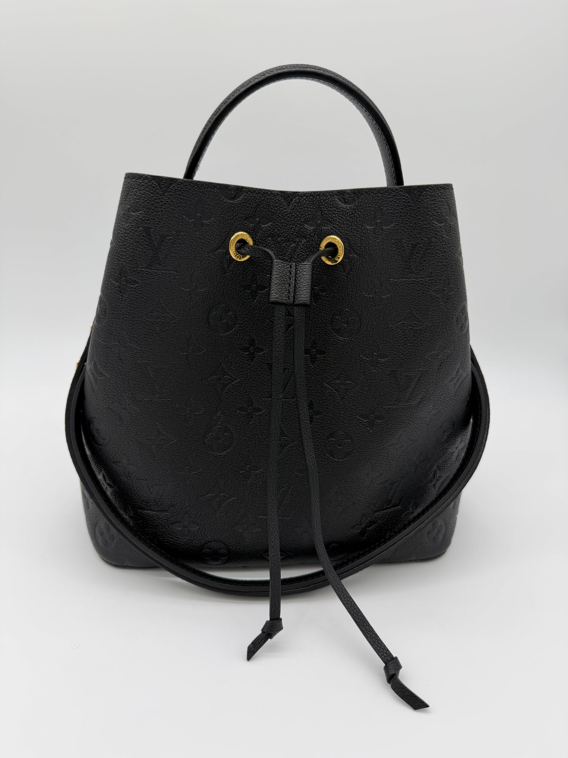 Louis Vuitton Neonoe MM Black Empreinte