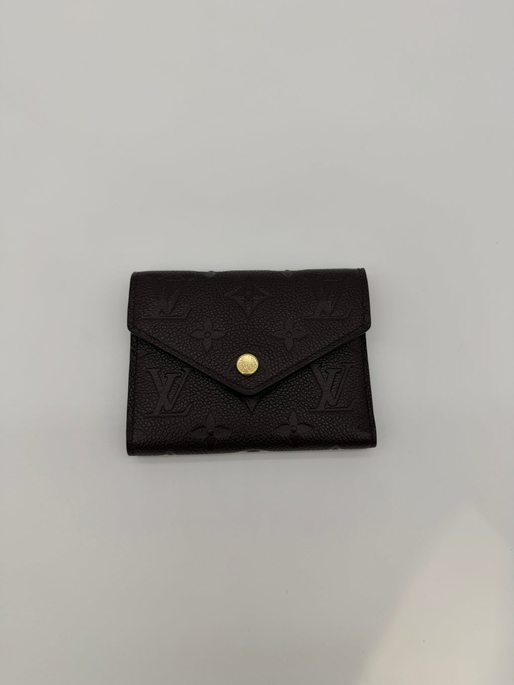 Louis Vuitton Victorine Chocolate Empreinte