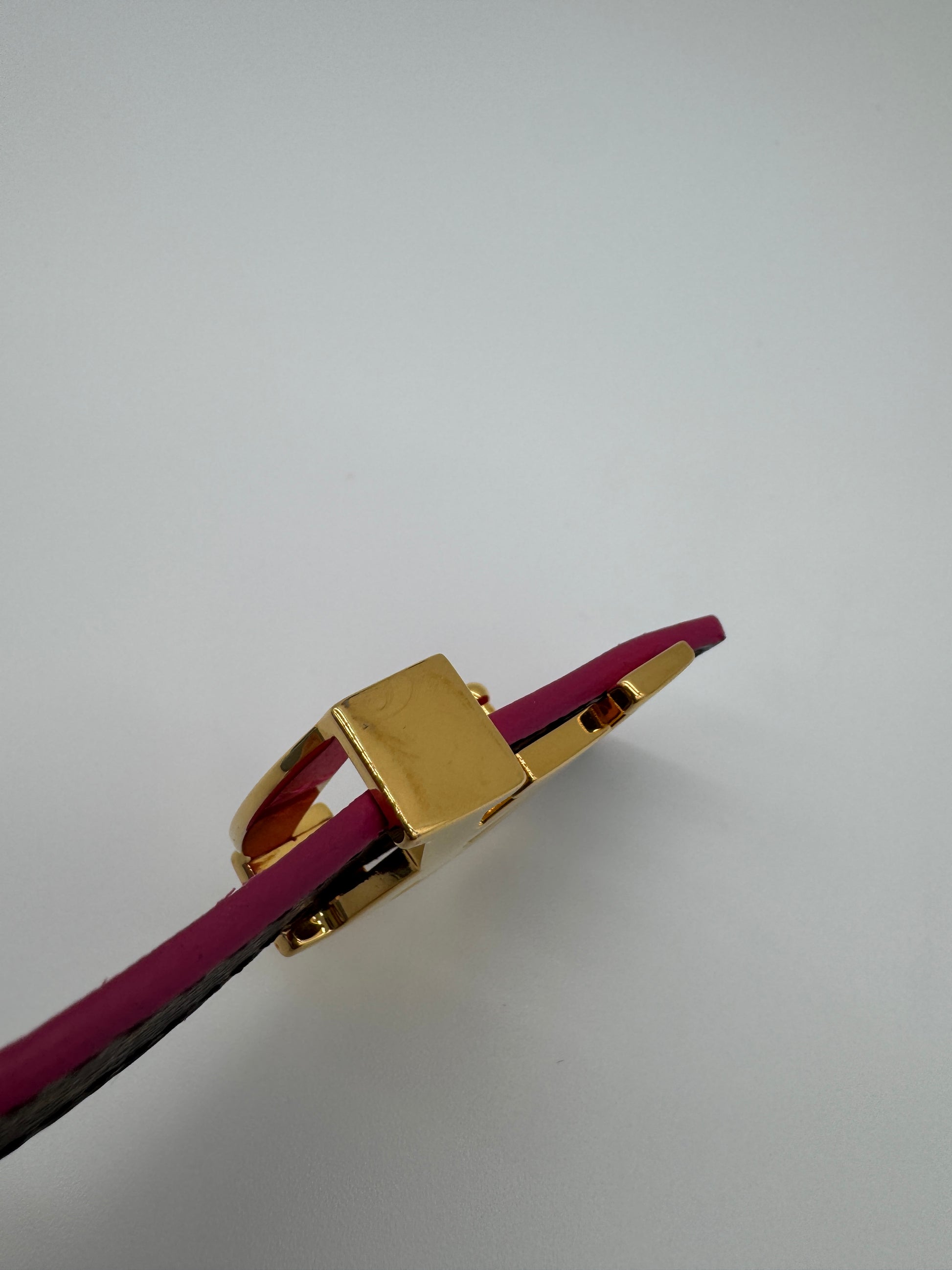 Louis Vuitton Initiales 30mm Reversible Belt Monogram and Pink