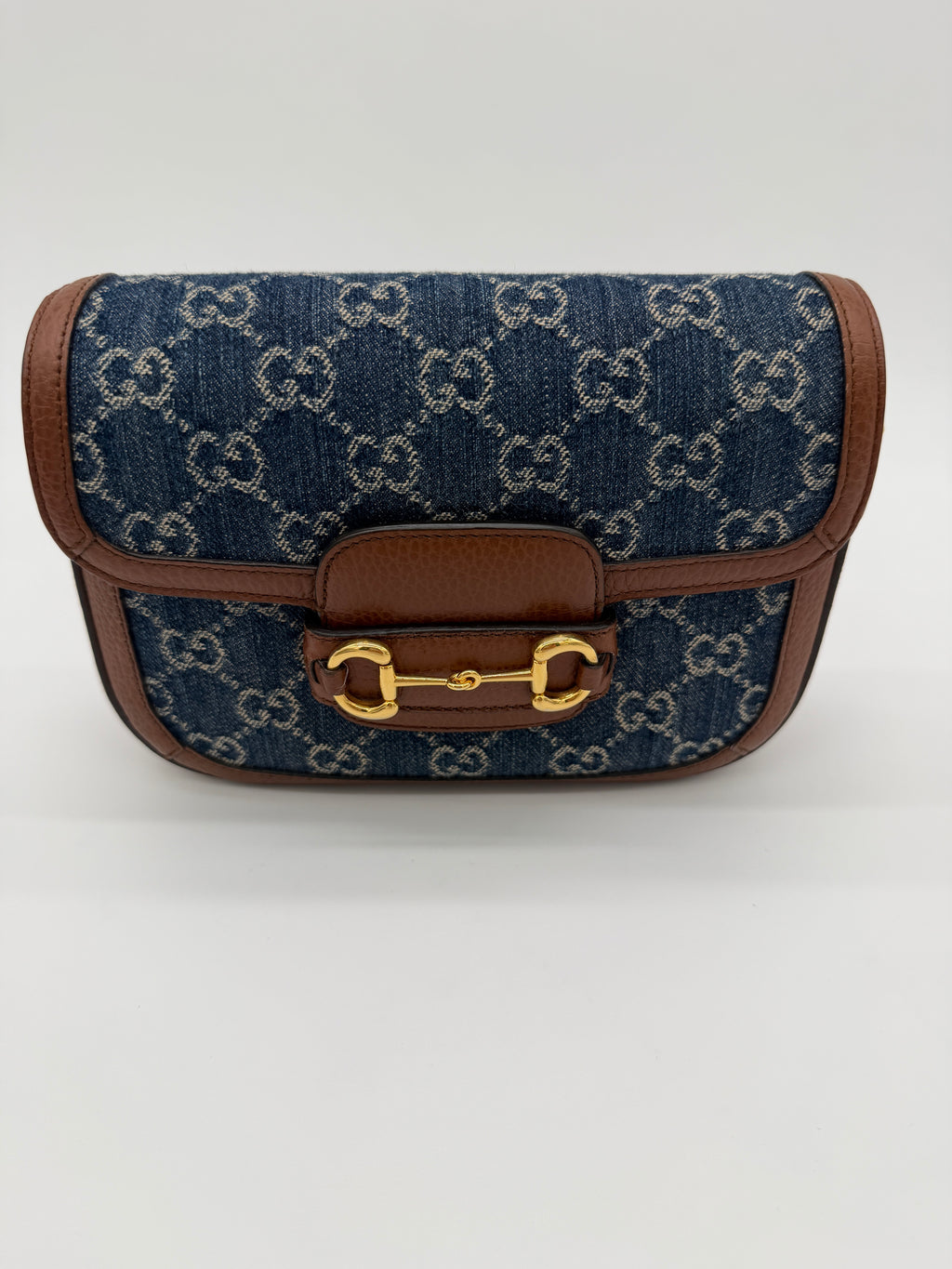 Gucci Denim Horsebit Mini