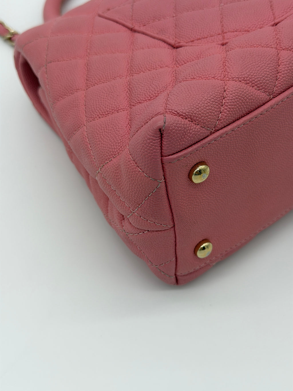 Chanel Caviar Coco Top Handle Small