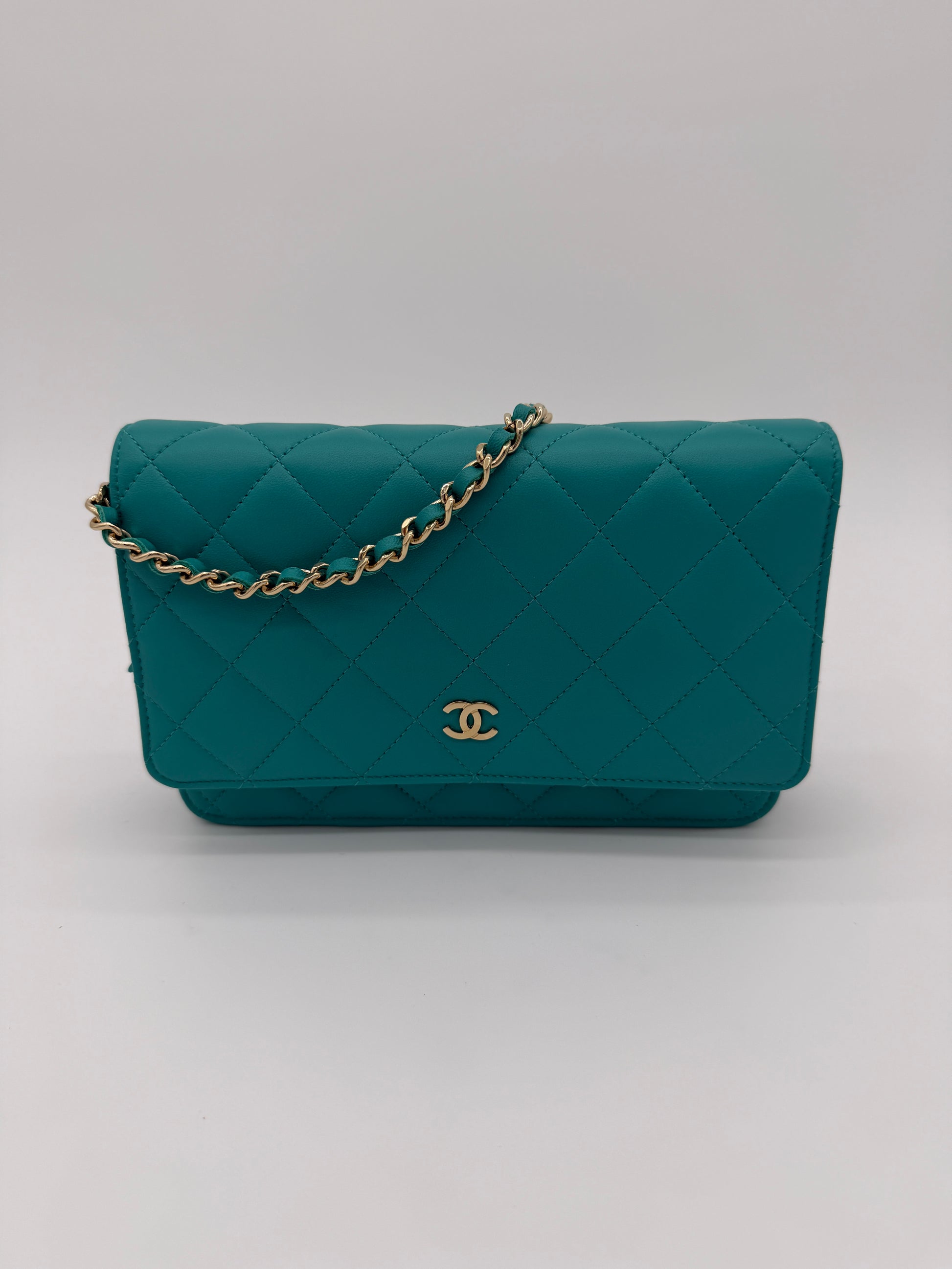 Chanel Lambskin Wallet on Chain