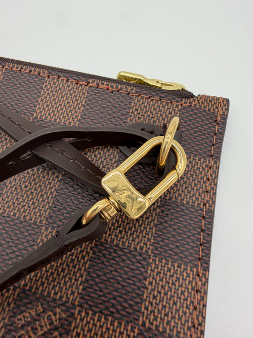 Louis Vuitton Neverfull Pochette Damier Ebene