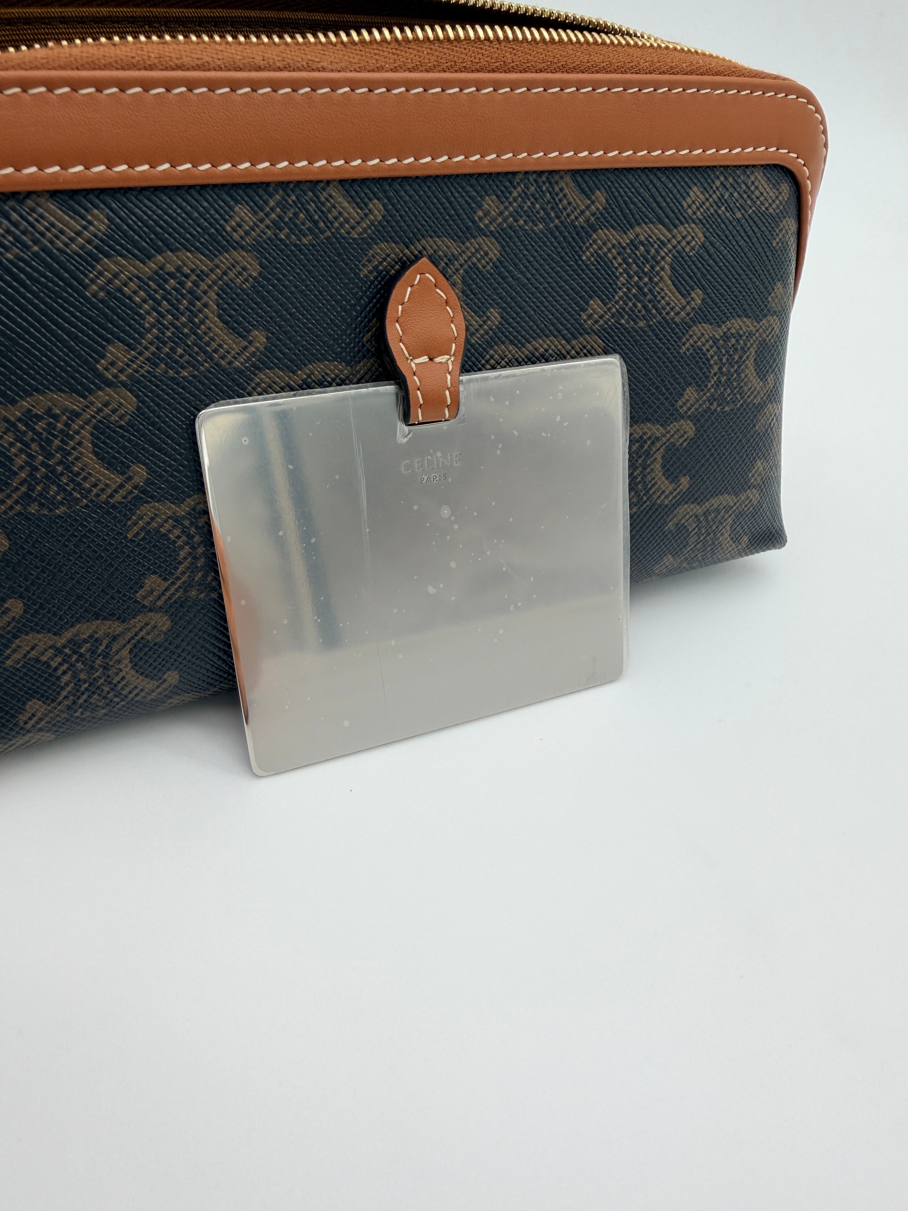 Celine Triomphe Small Cosmetic Pouch