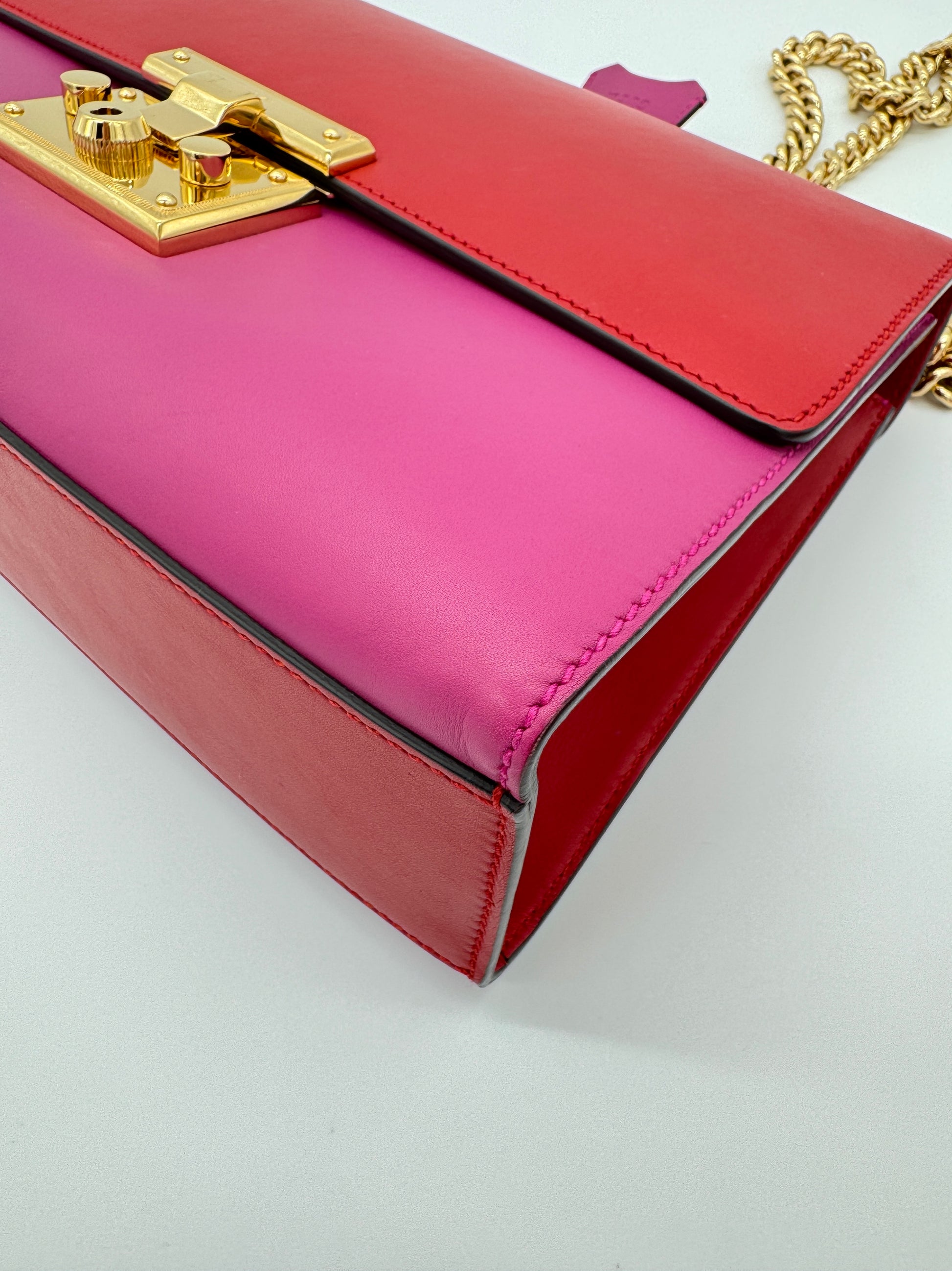 Gucci Padlock Colorblock Medium Shoulder Bag