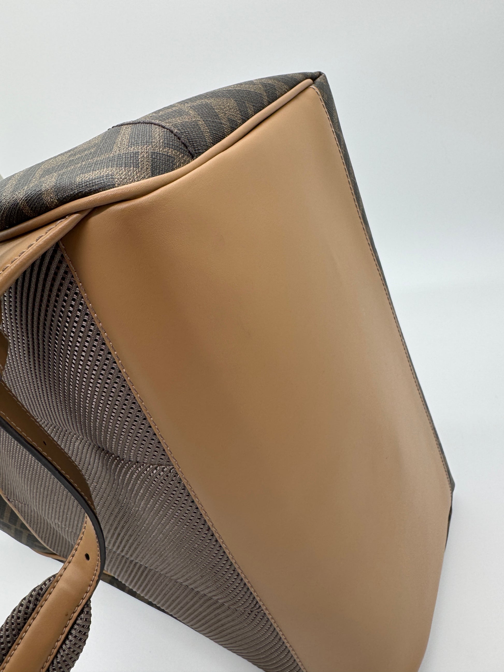 Fendi Diagonal Chiodo Medium Backpack