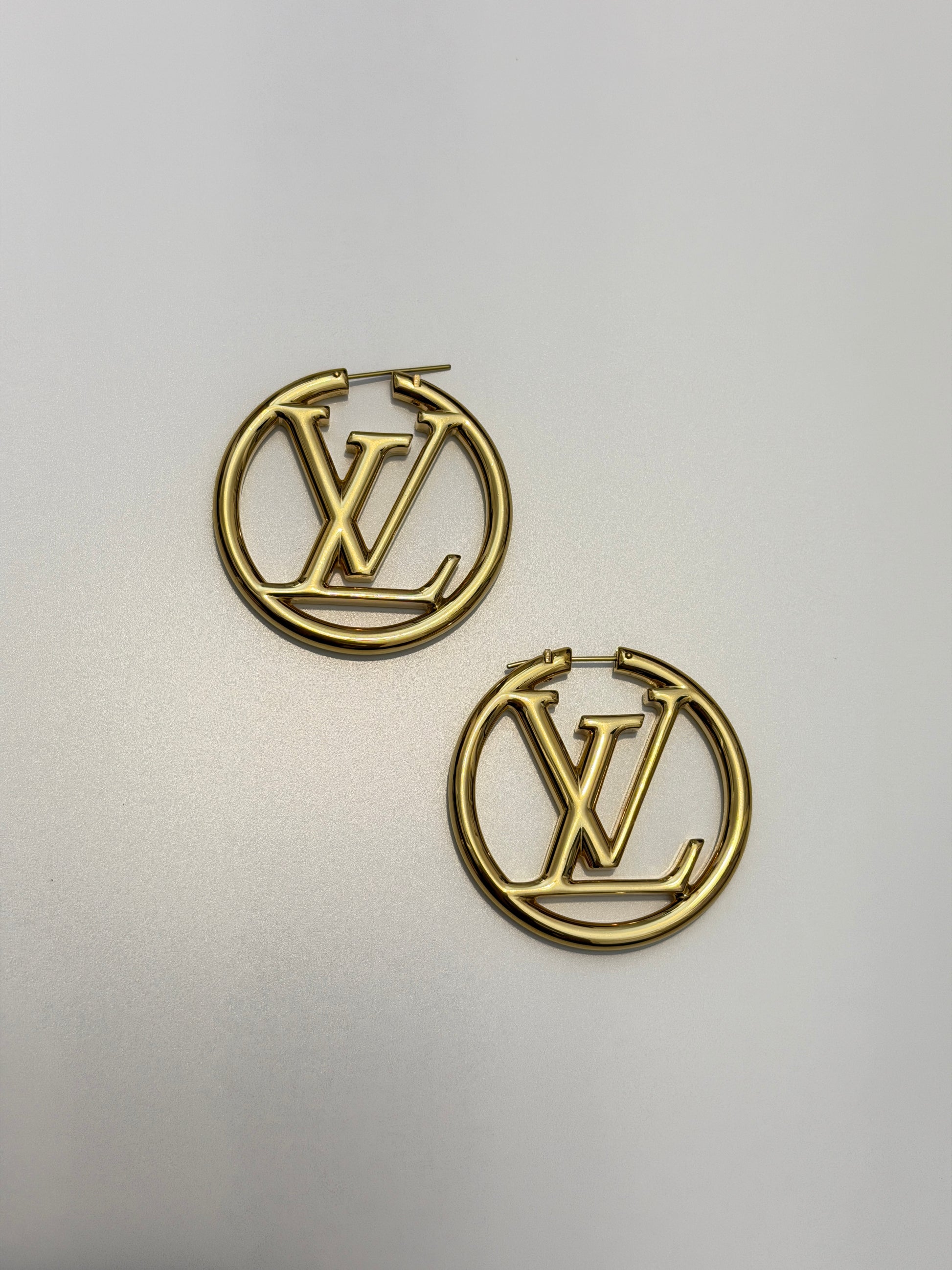 Louis Vuitton Louise Large Hoops