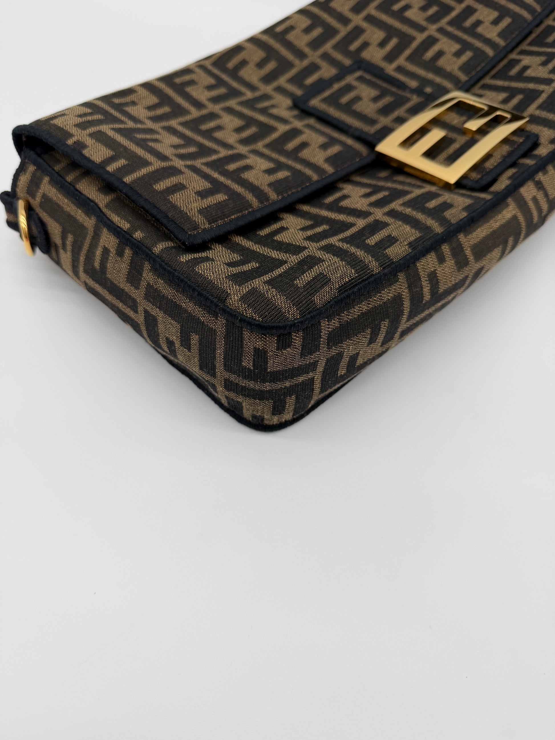 Fendi Zucca FF One Size Baguette