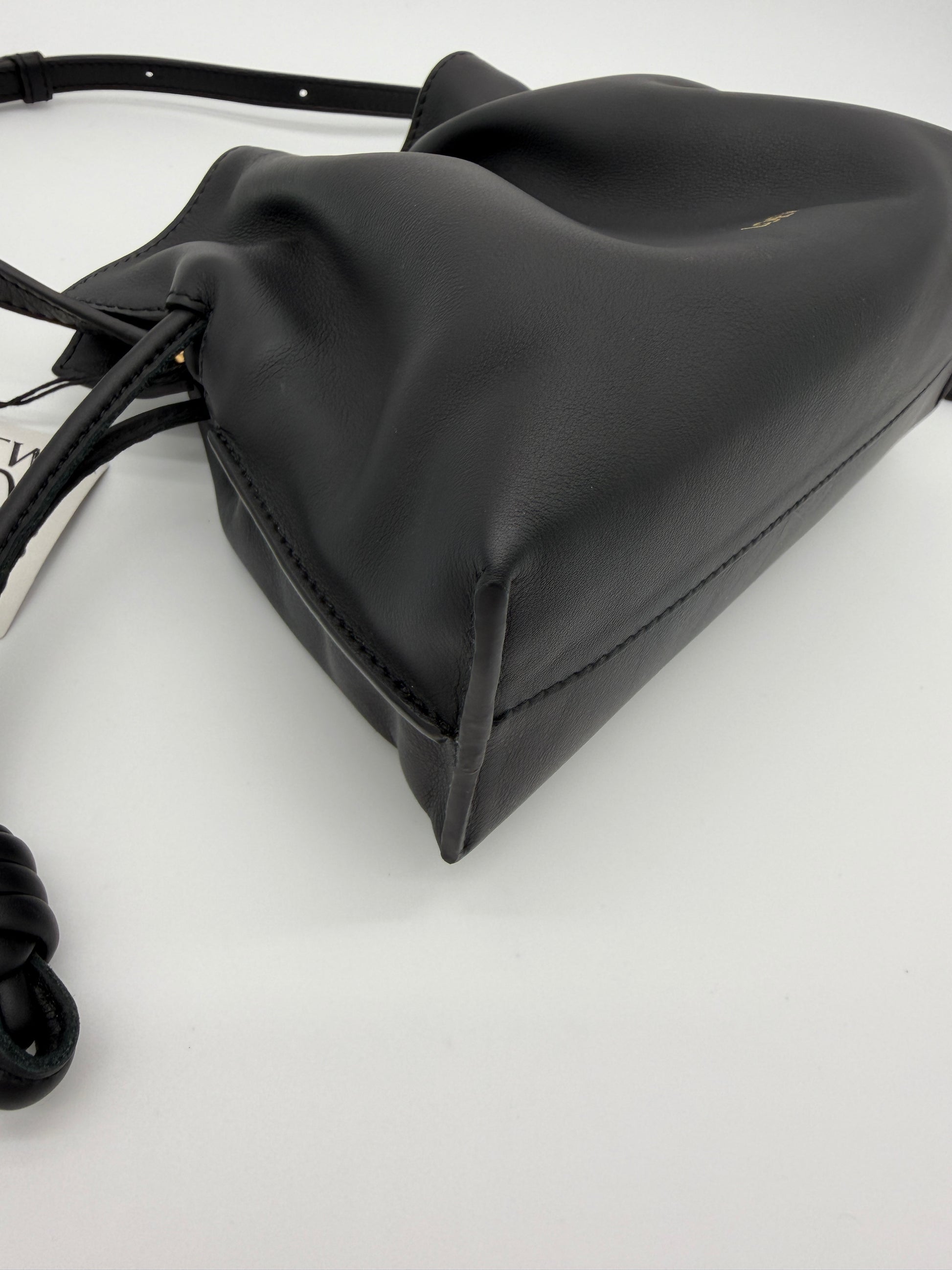 Loewe Flamenco Black Mini Clutch Bag