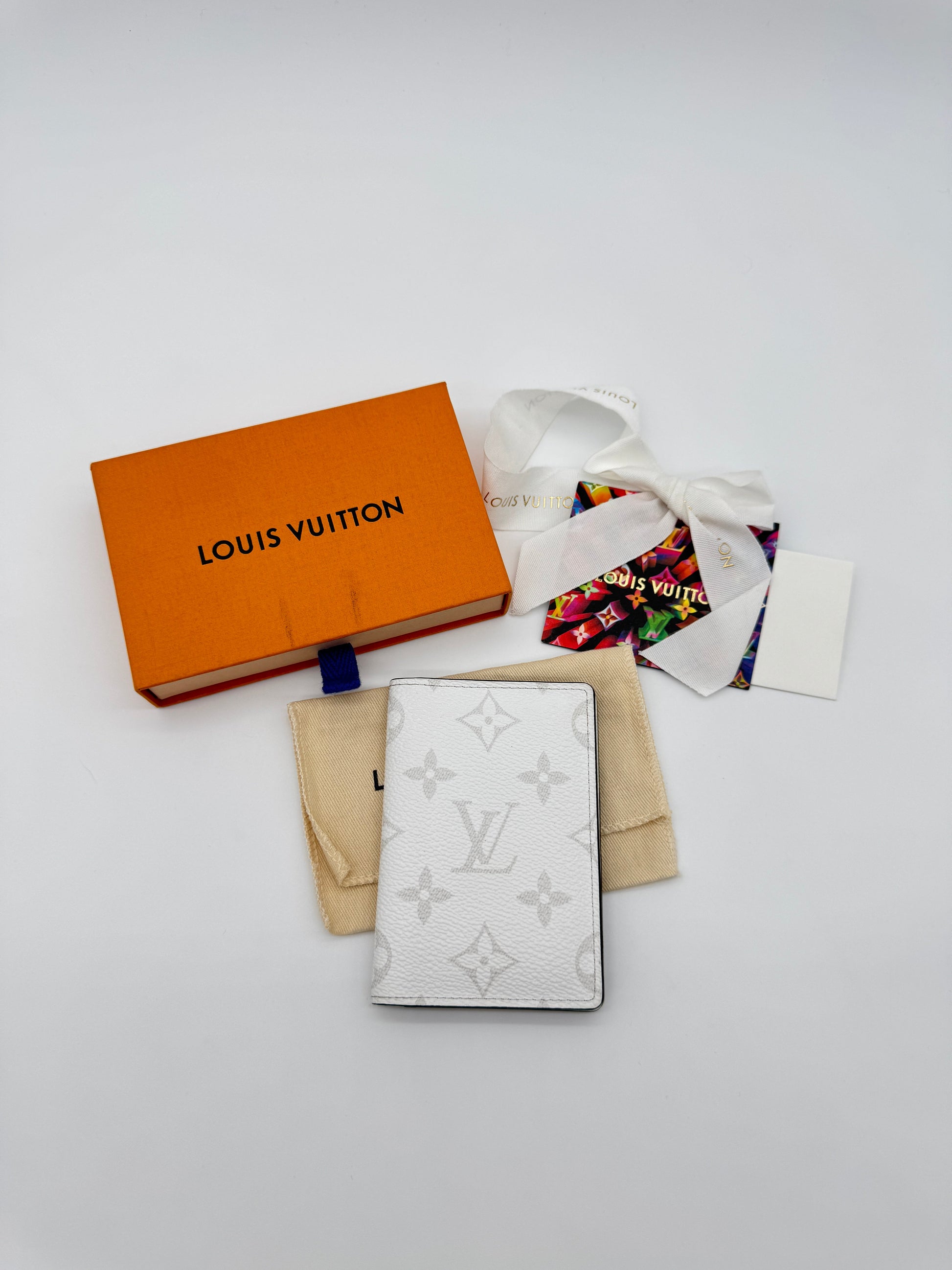 Louis Vuitton Pocket Organizer Optical White