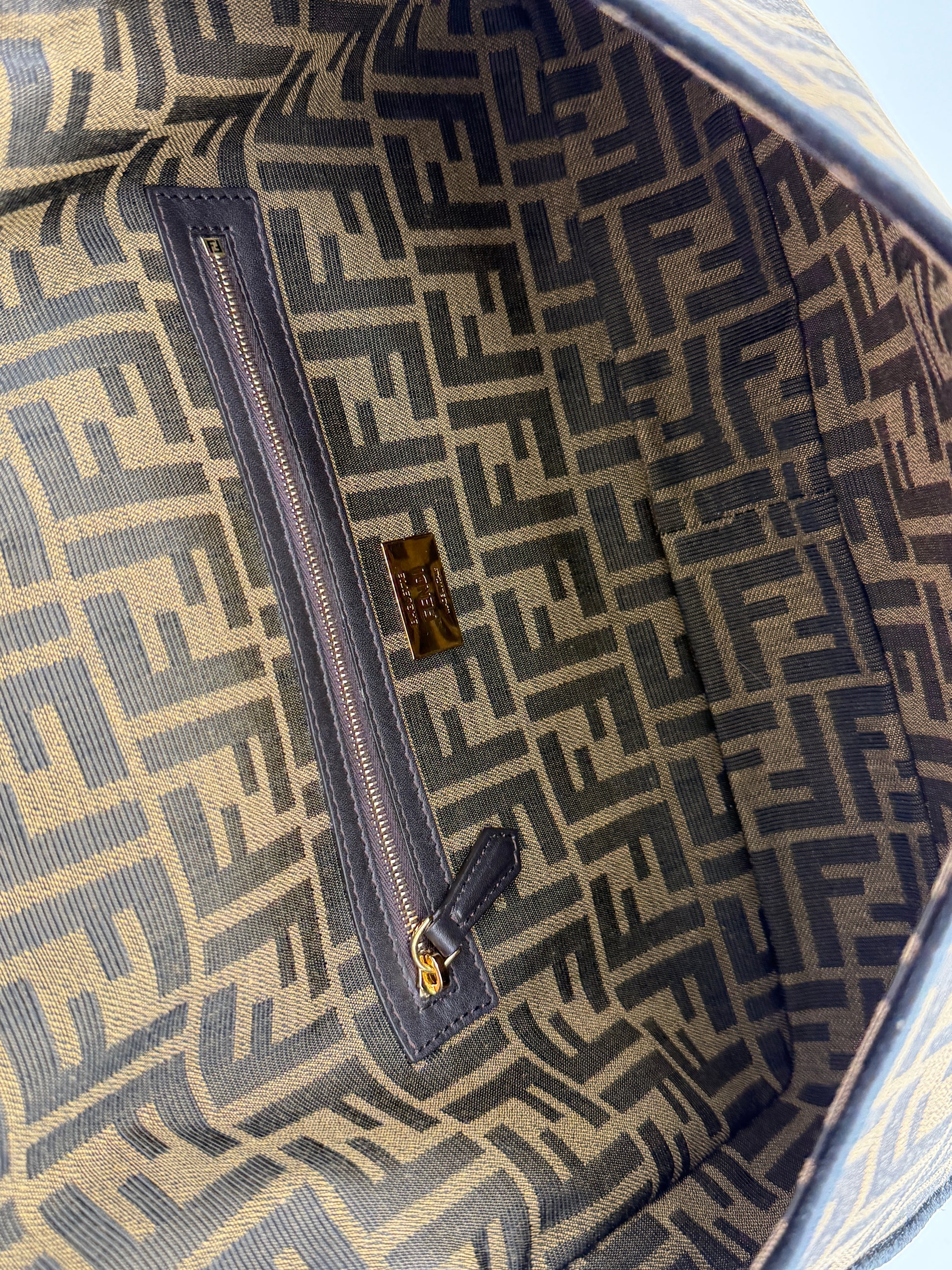 Fendi Zucca FF One Size Baguette