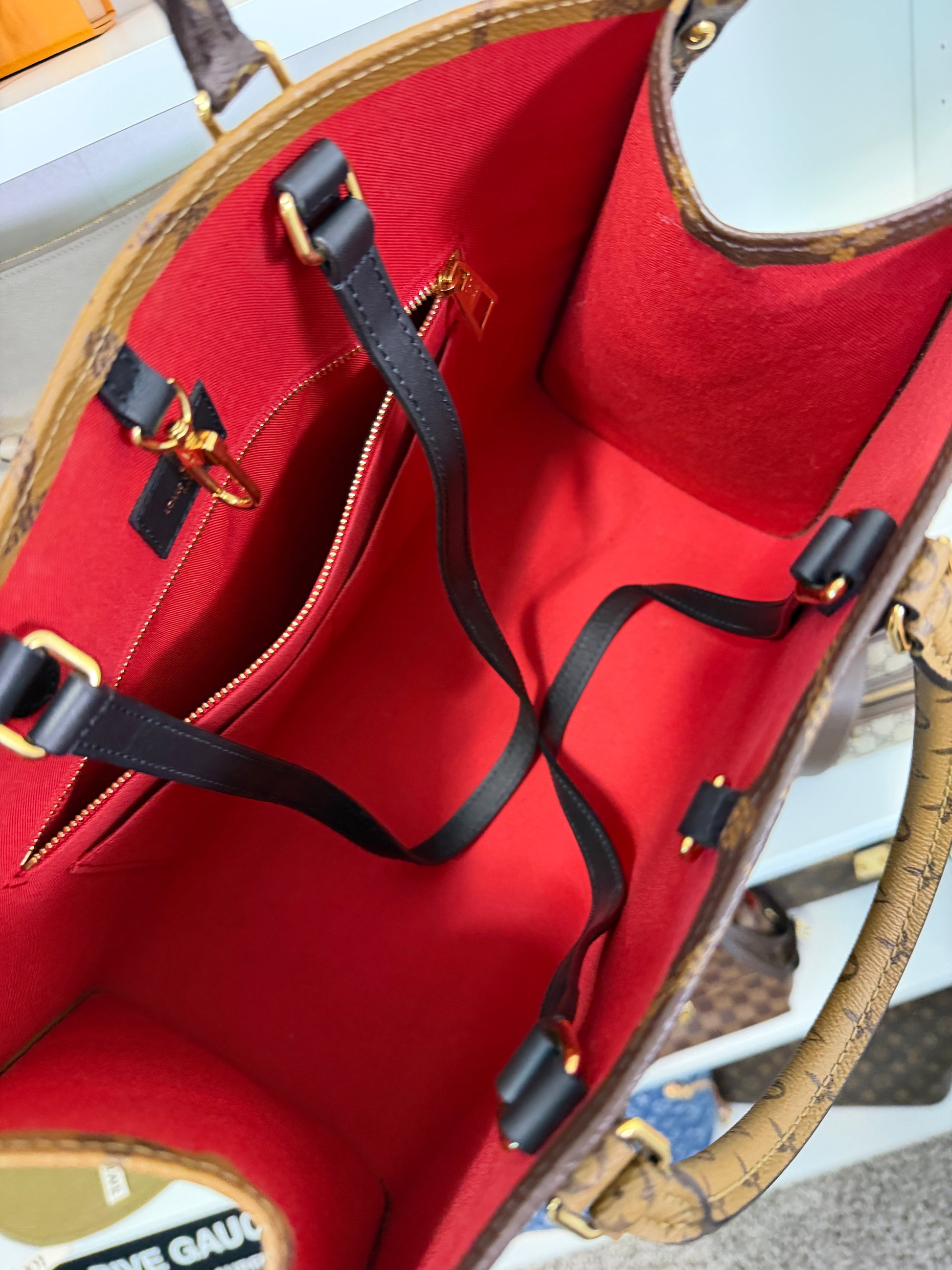 Louis Vuitton OnTheGo MM Reverse Monogram