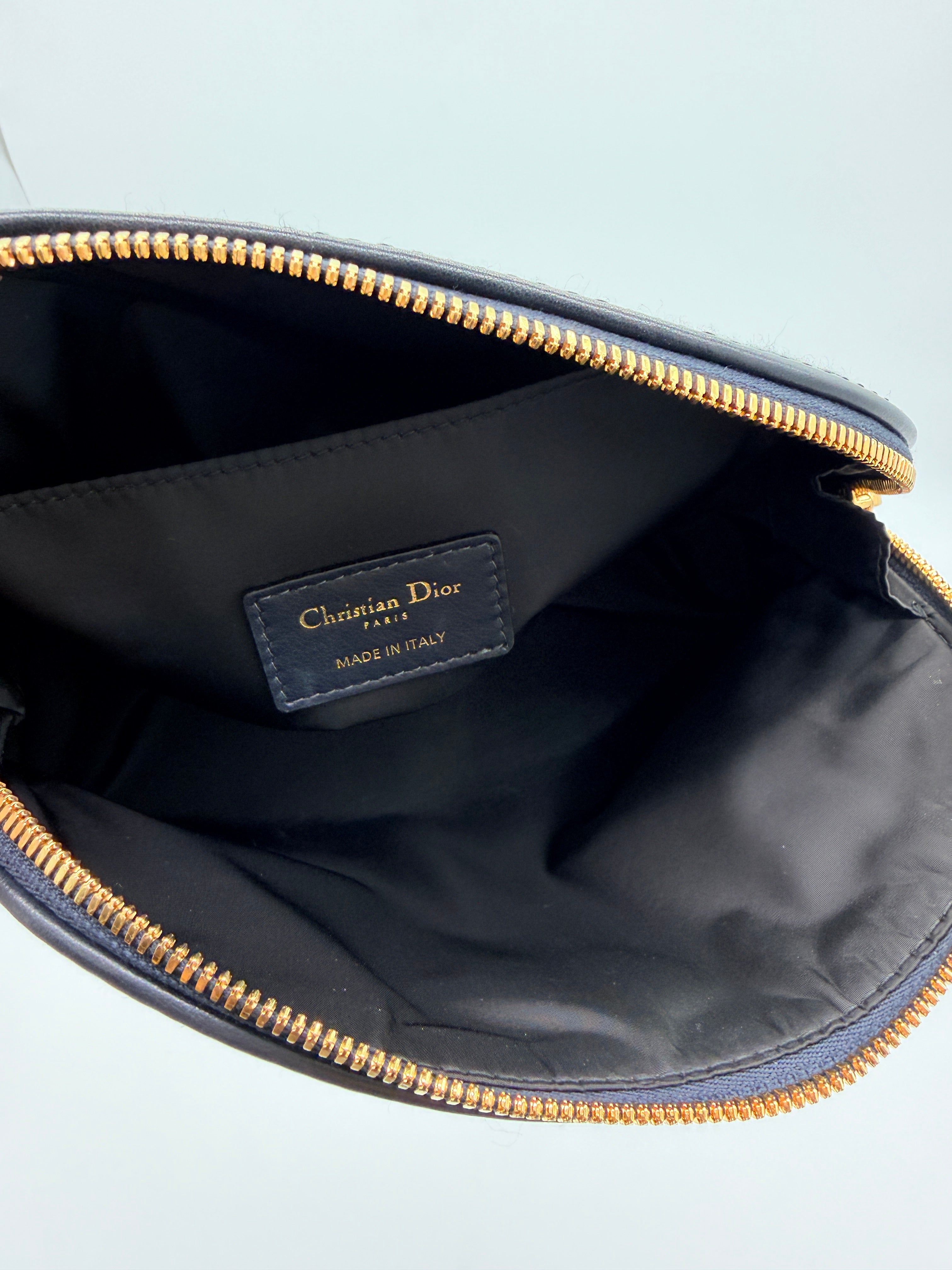 Christian Dior Oblique Cosmetic Pouch