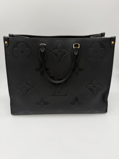 Louis Vuitton OnTheGo GM Black Empreinte