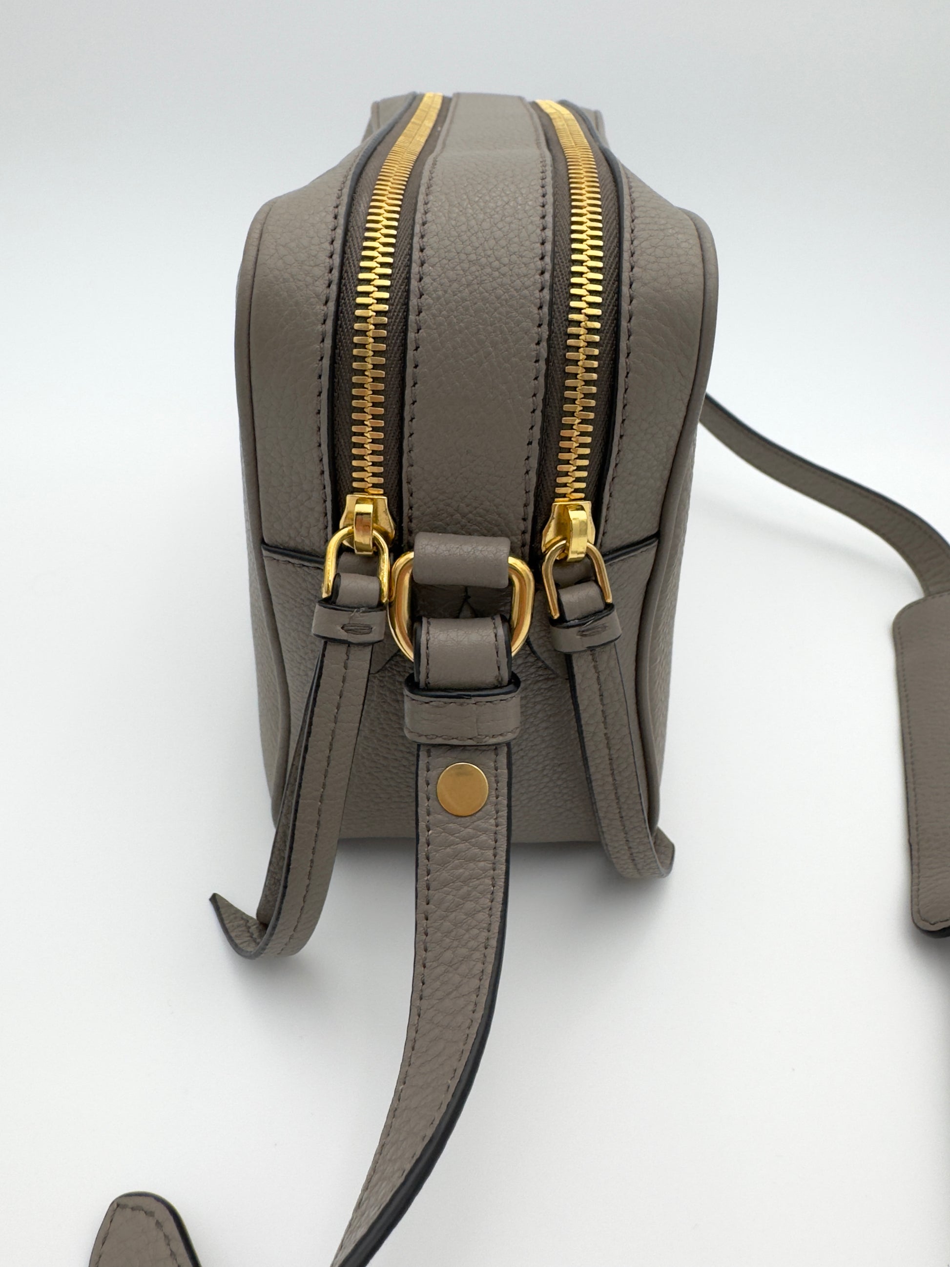 Prada Phenix Vitello Double Zip Crossbody Bag