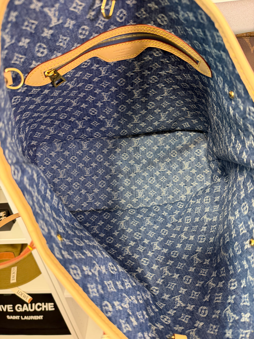 Louis Vuitton Denim Neverfull MM