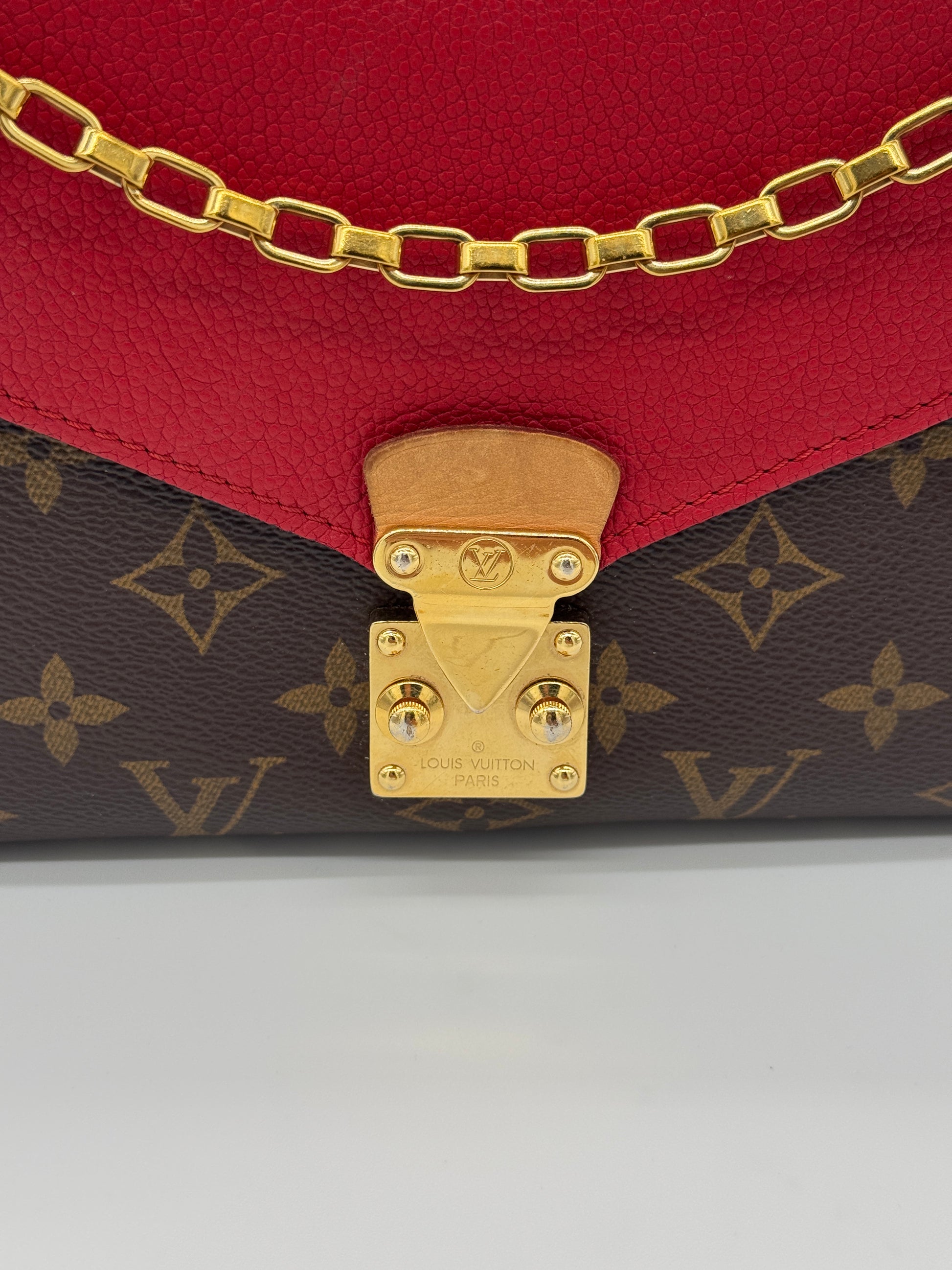Louis Vuitton Monogram Pallas Chain Shoulder Bag