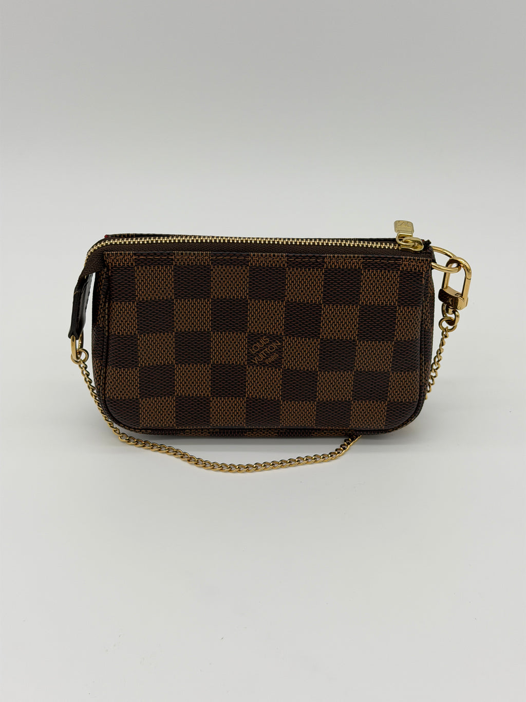 Louis Vuitton Mini Pochette Accessoires Damier Ebene