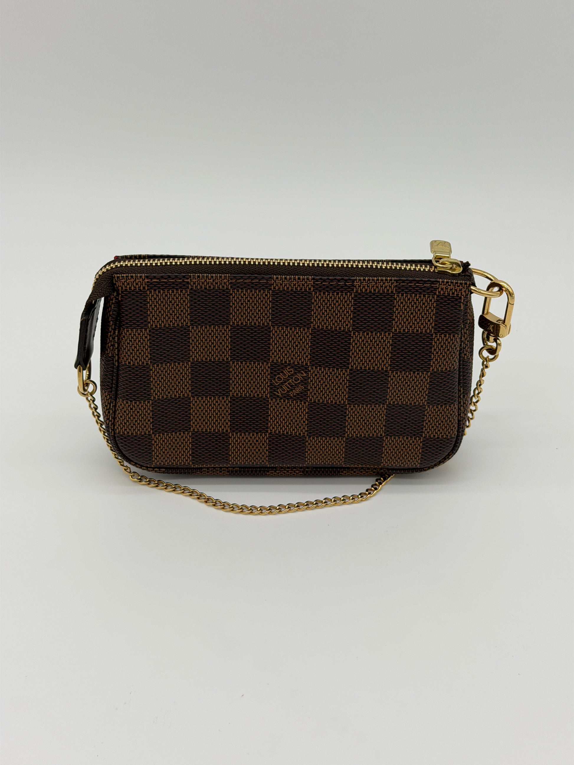 Louis Vuitton Mini Pochette Accessoires Damier Ebene