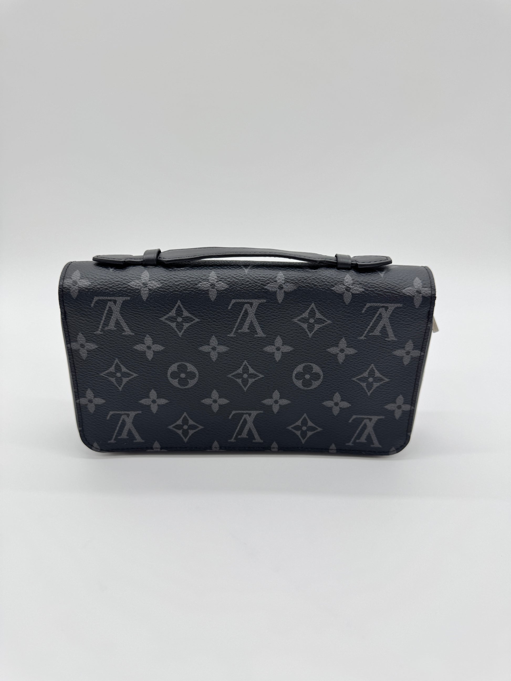Louis Vuitton Monogram Eclipse XL Zippy Wallet