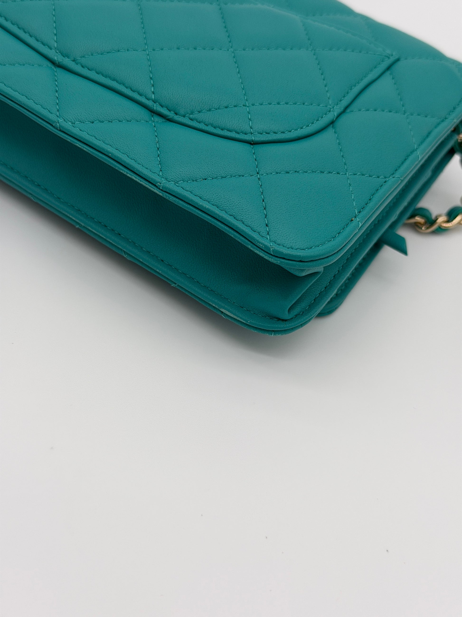 Chanel Lambskin Wallet on Chain