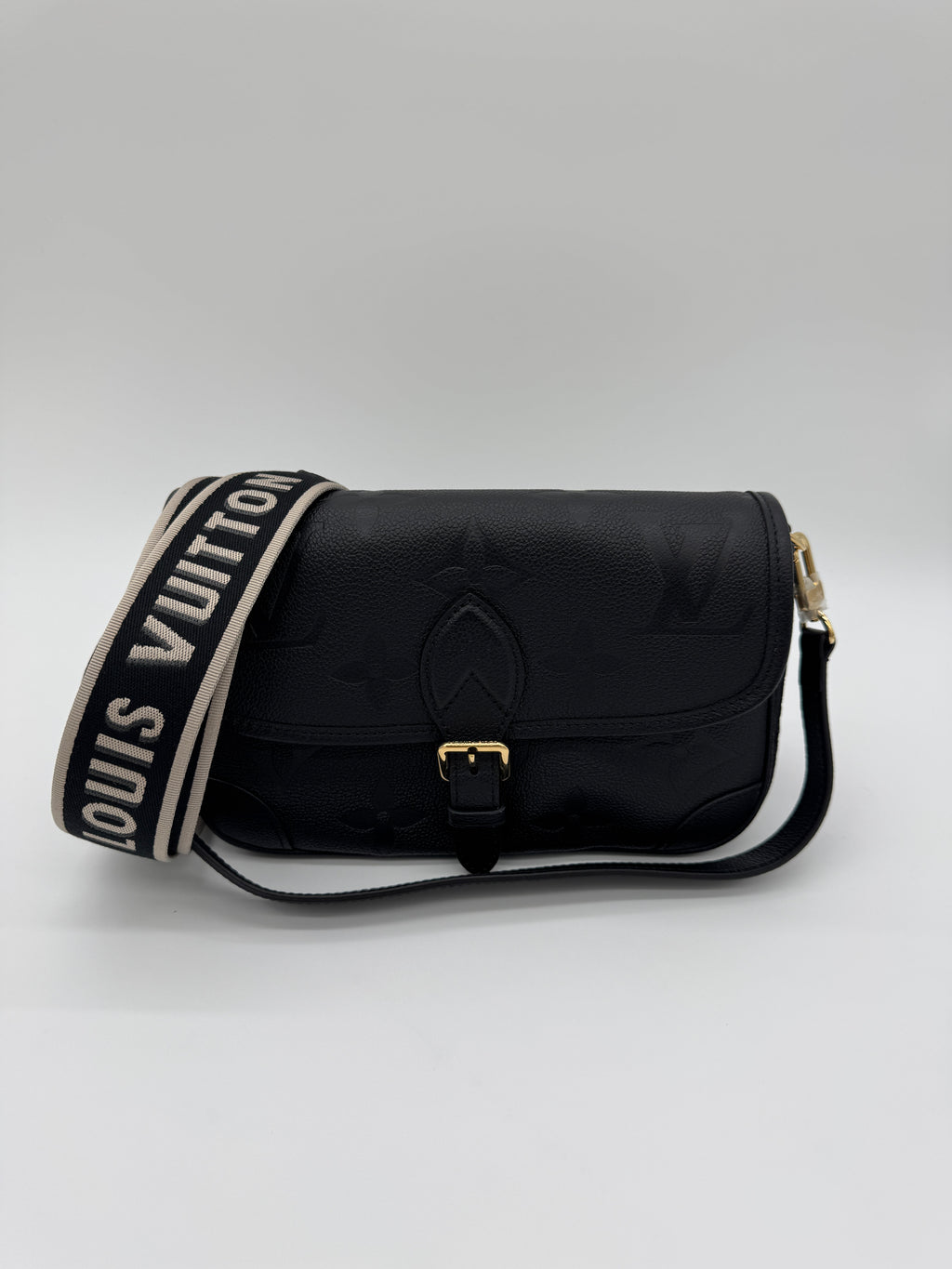 Louis Vuitton Diane Black Monogram Empreinte