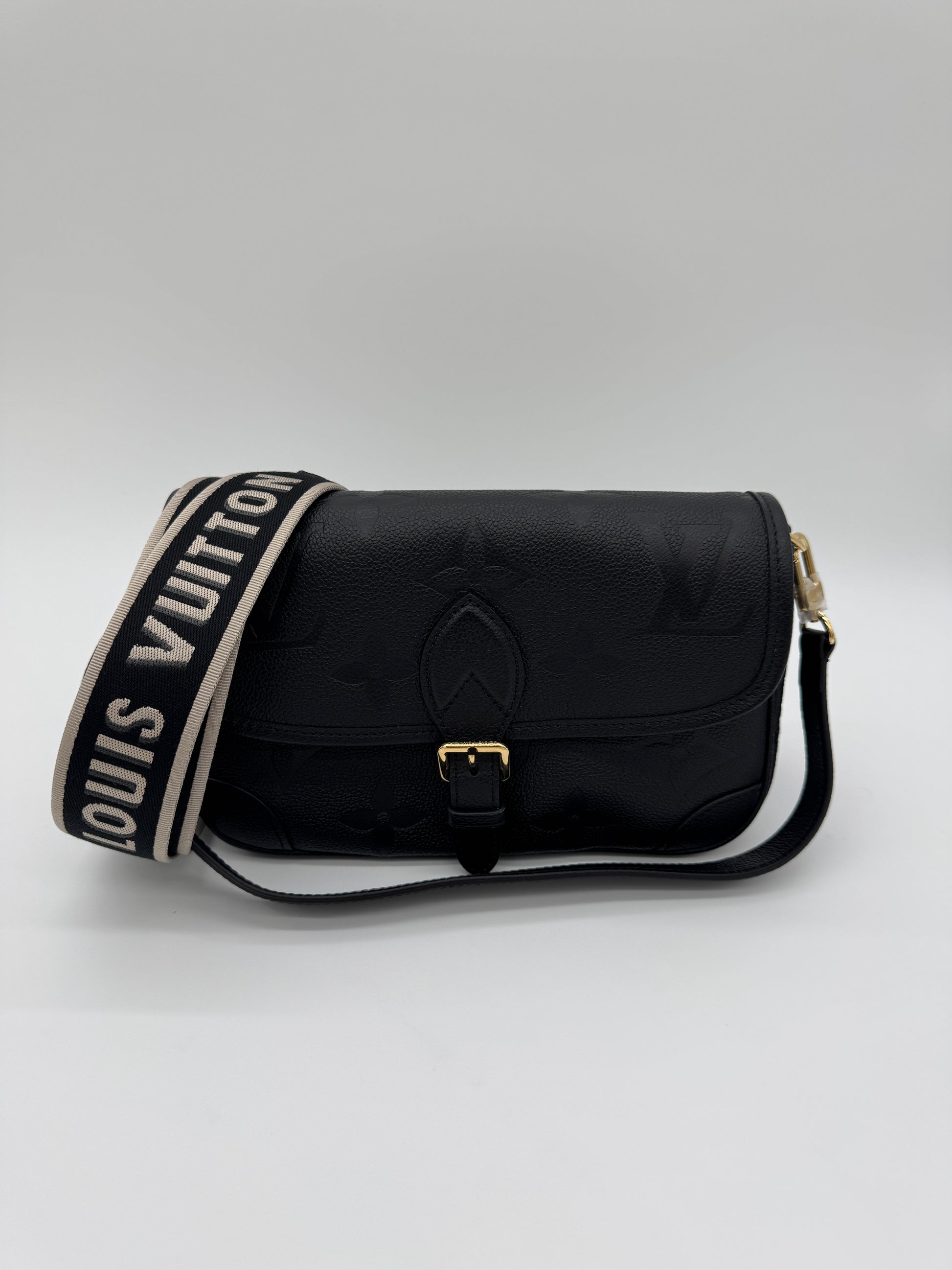Louis Vuitton Diane Black Monogram Empreinte