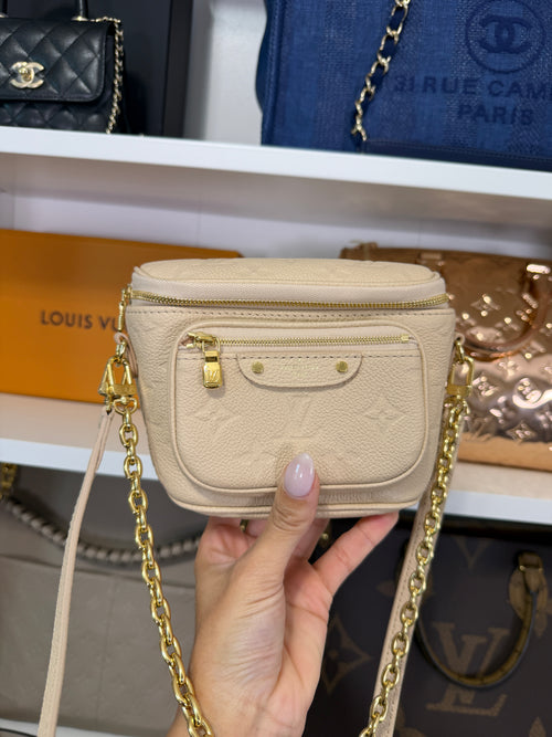 Louis Vuitton Sand Empreinte Mini Bumbag