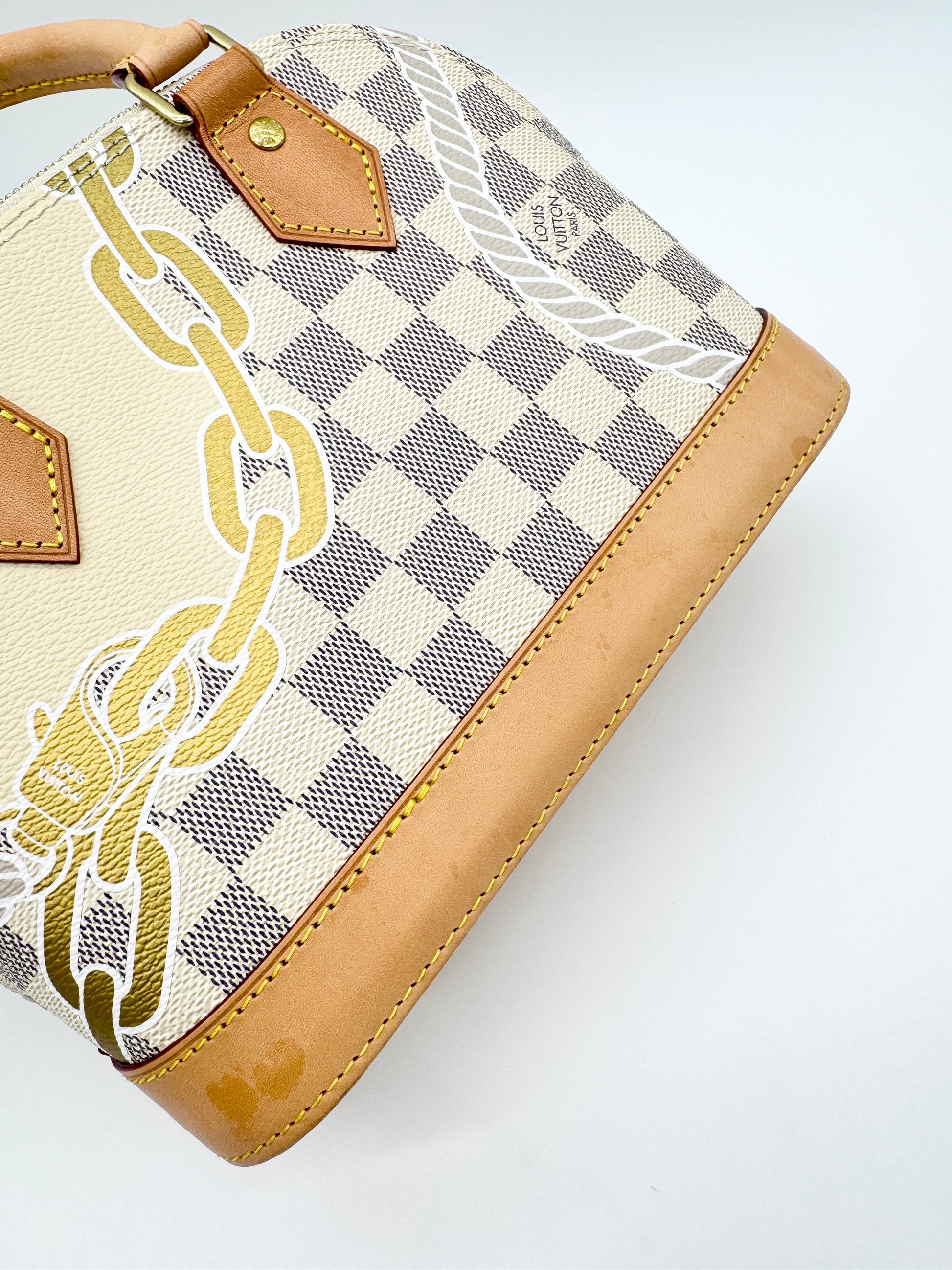 Louis Vuitton Damier Azur Nautical Alma BB