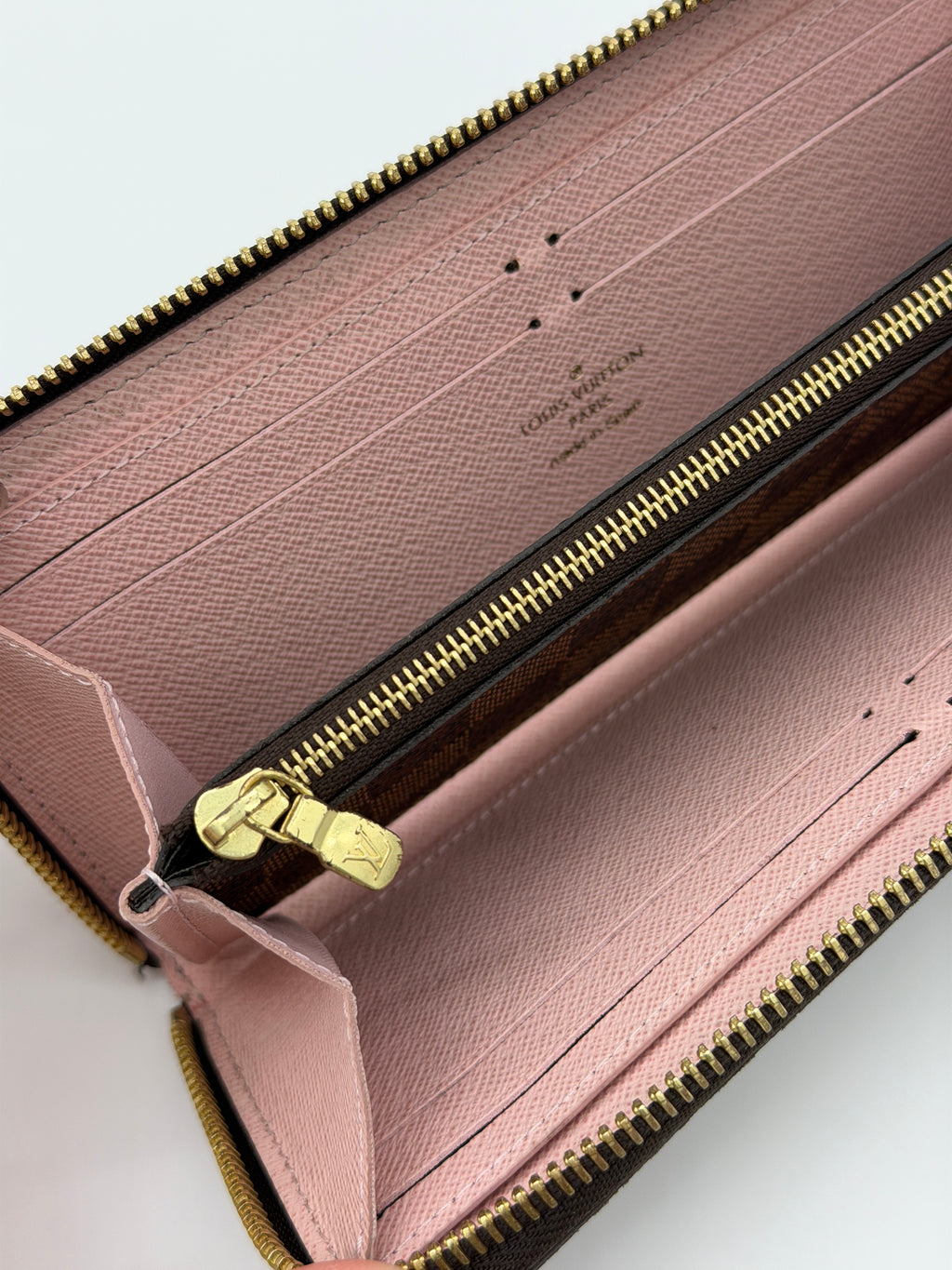 Louis Vuitton Clemence Wallet Damier Ebene