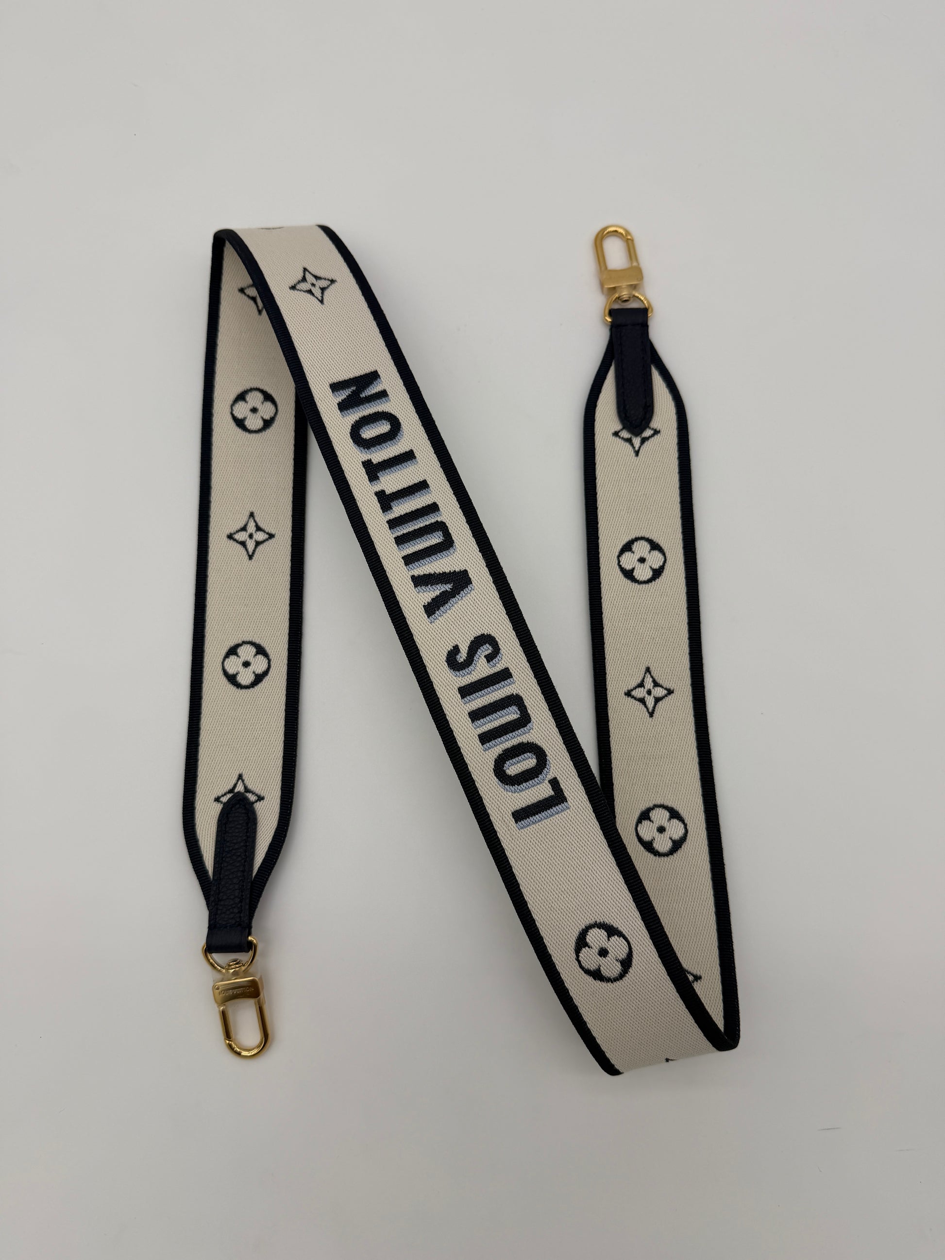 Louis Vuitton Diane Navy Guitar Strap