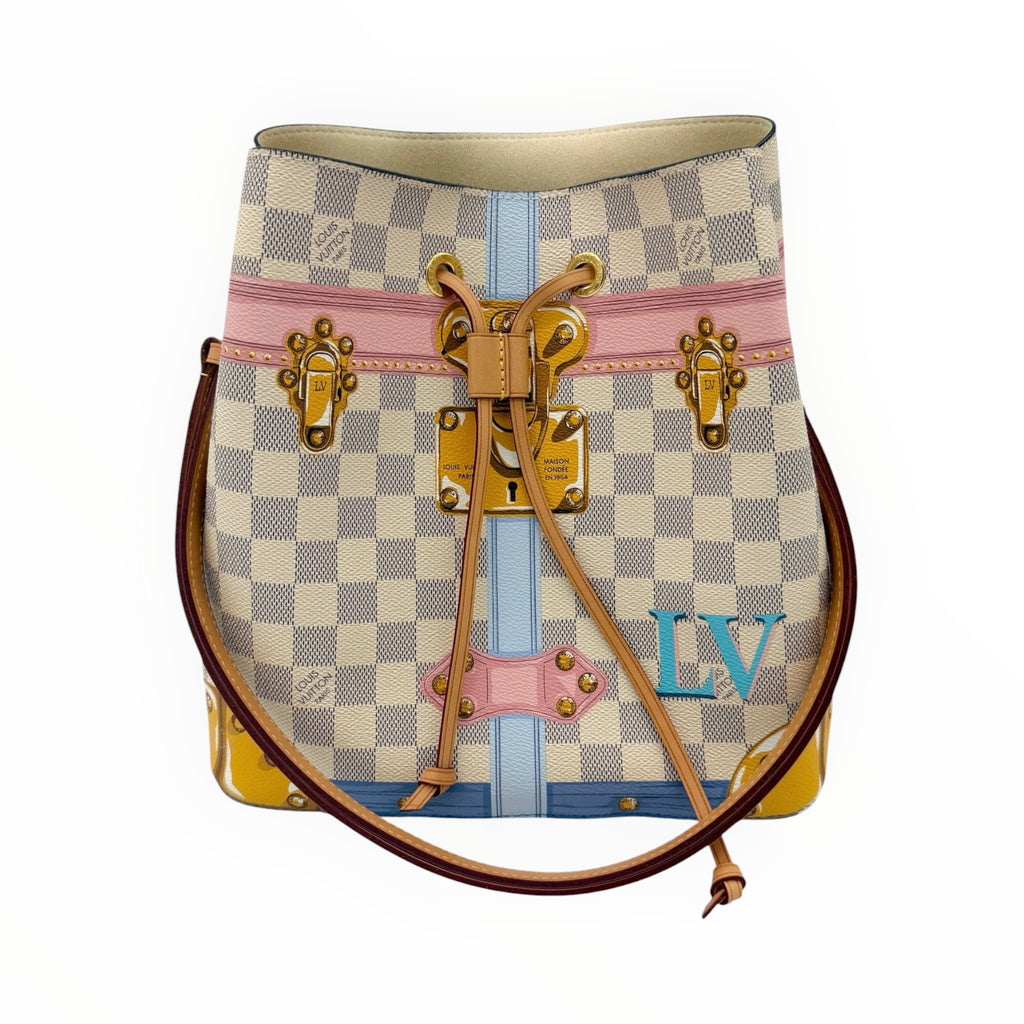 Louis Vuitton NeoNoe Damier Azur Summer Trunks Limited Edition