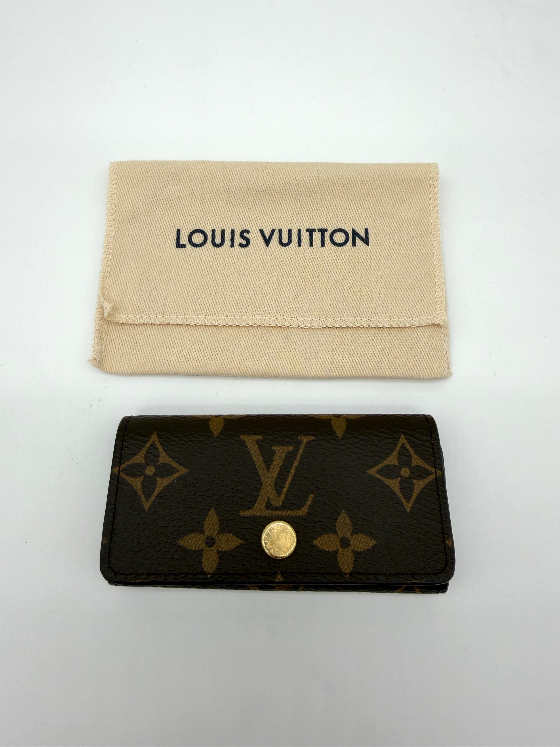 Louis Vuitton Monogram 4 Key Pouch