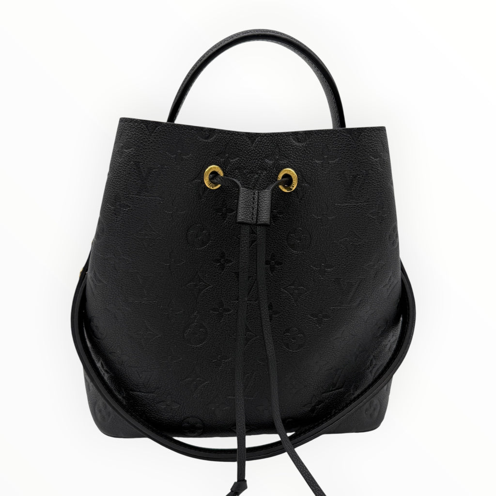 Louis Vuitton Neonoe MM Black Empreinte