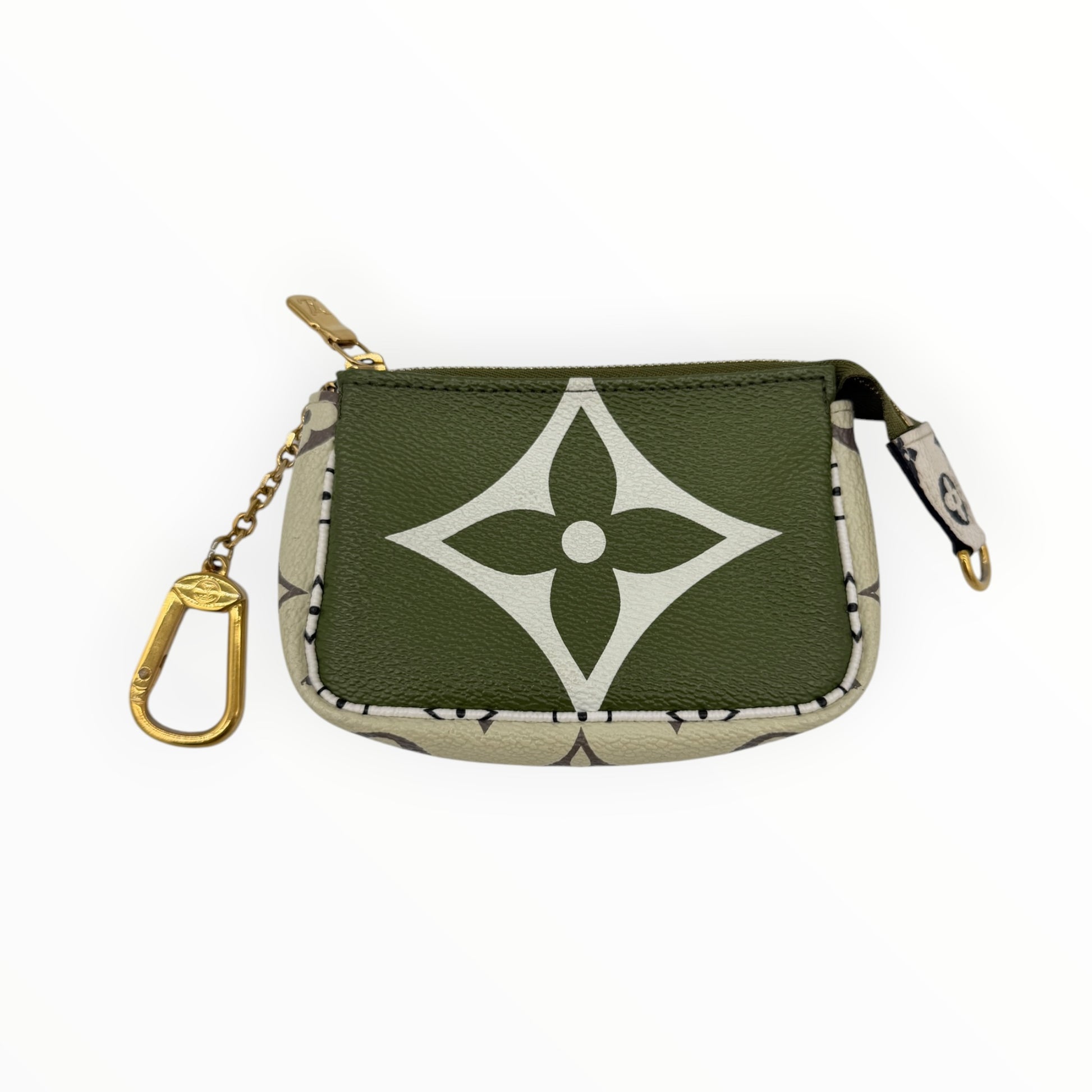 Louis Vuitton Monogram Khaki Key Pochette