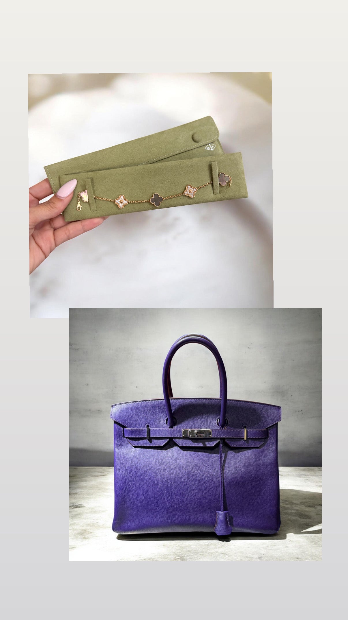 Draw Entry - VCA Bracelet or Birkin 35