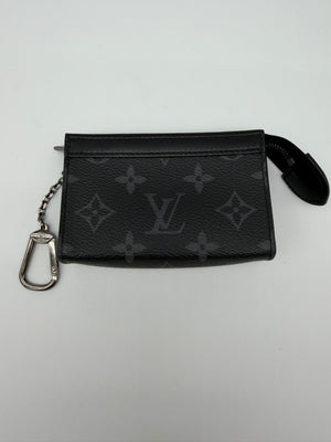 Louis Vuitton Monogram Eclipse Key Pouch Voyage
