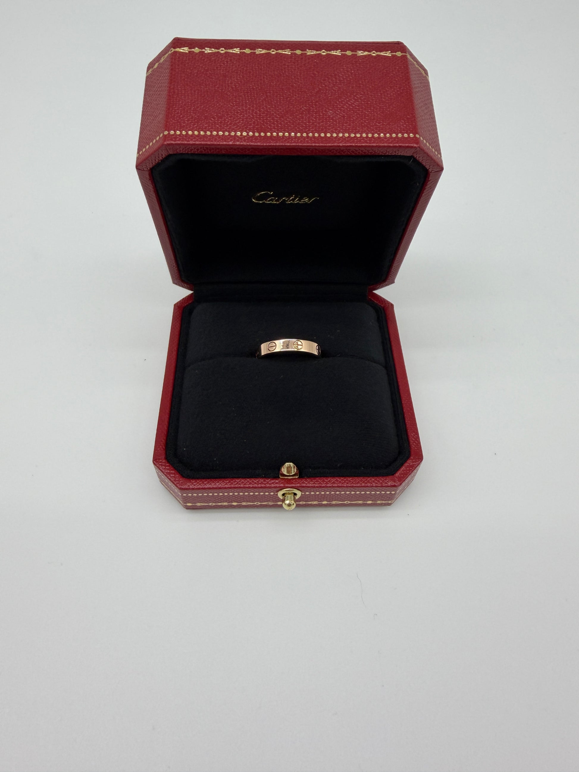 Cartier Love Ring Rose Gold 54
