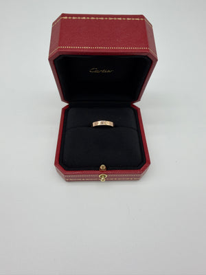 Cartier Love Ring Rose Gold 54