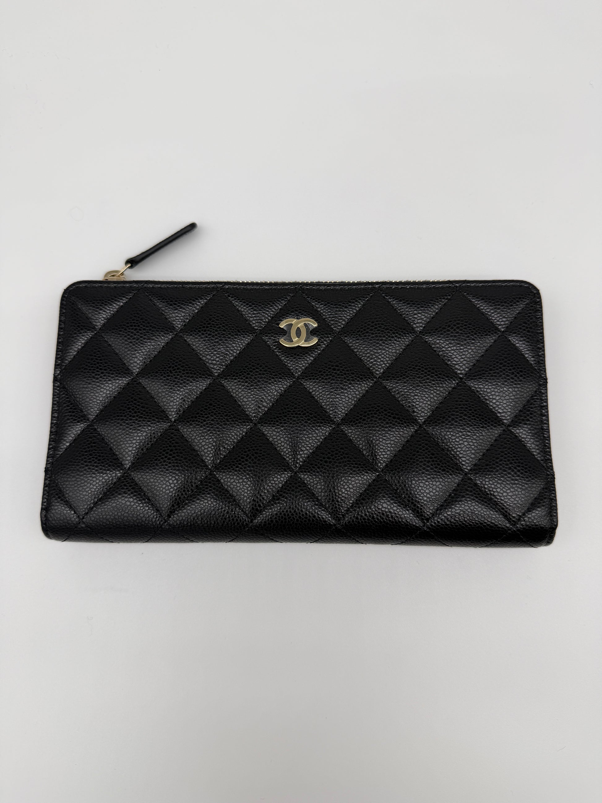 Chanel Caviar Long Wallet